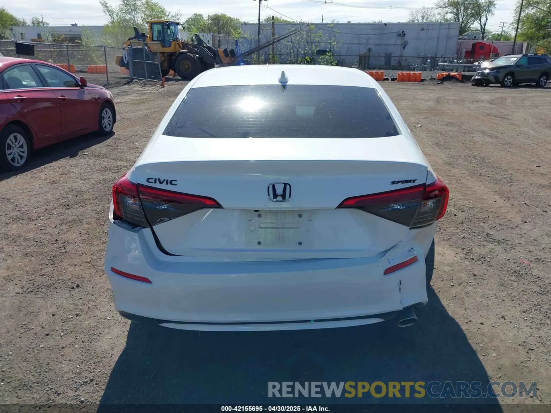 16 Photograph of a damaged car 2HGFE2F50NH503431 HONDA CIVIC 2022