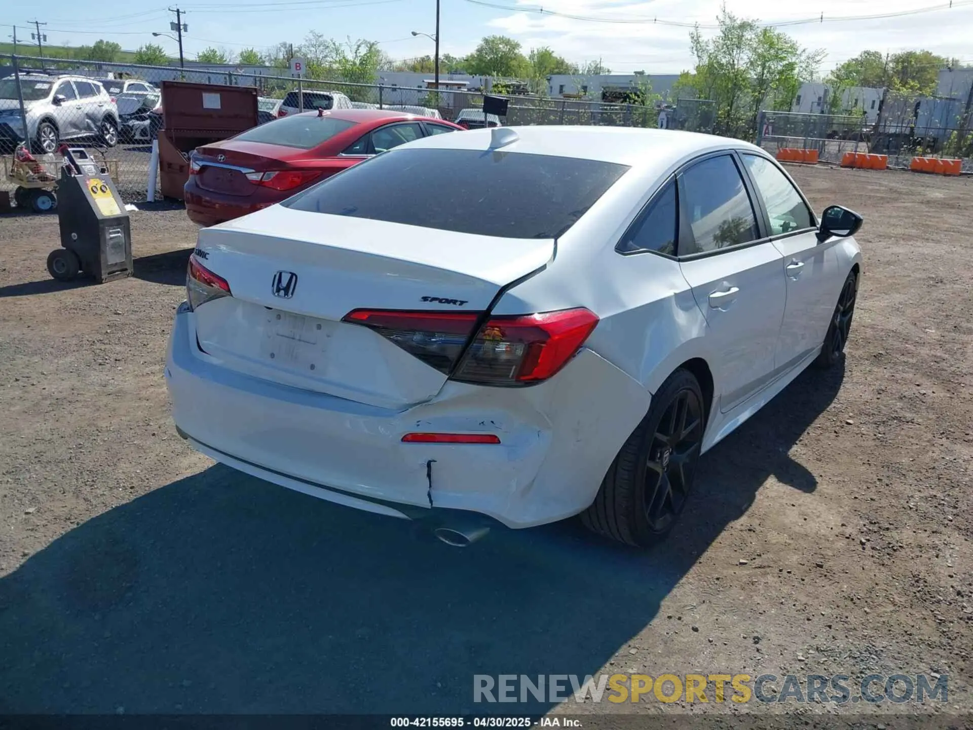 6 Photograph of a damaged car 2HGFE2F50NH503431 HONDA CIVIC 2022