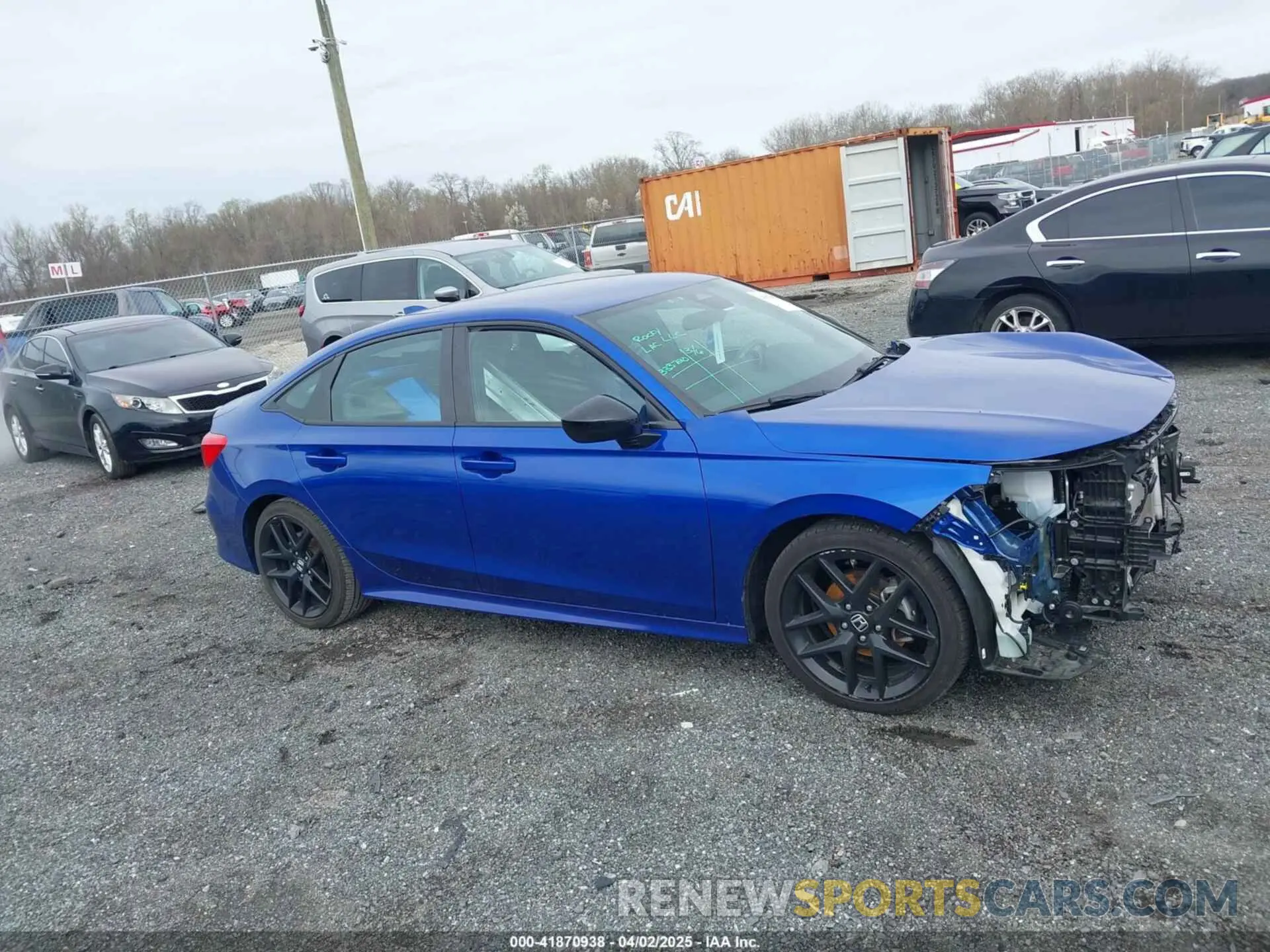 13 Photograph of a damaged car 2HGFE2F50NH503994 HONDA CIVIC 2022