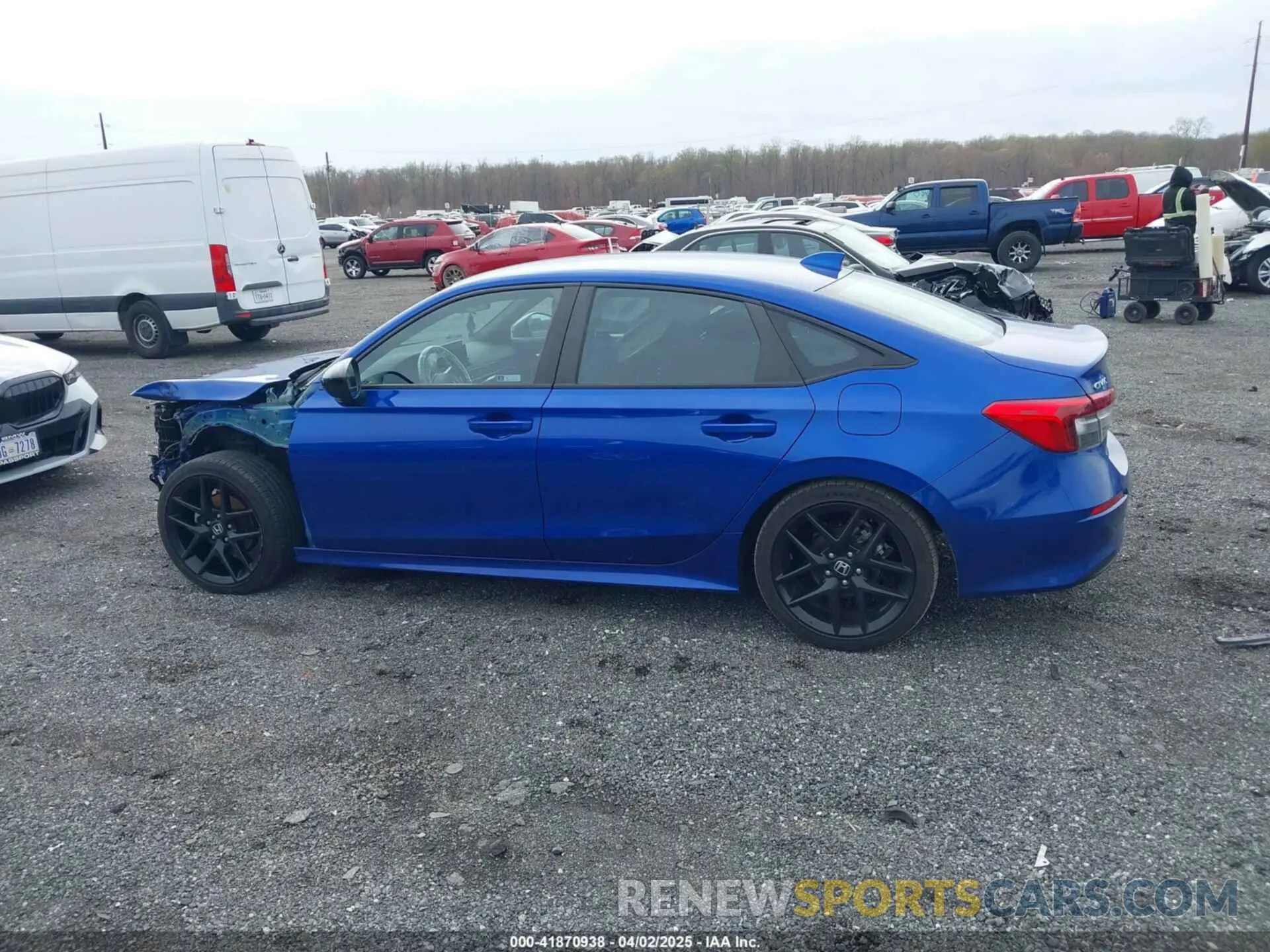 14 Photograph of a damaged car 2HGFE2F50NH503994 HONDA CIVIC 2022