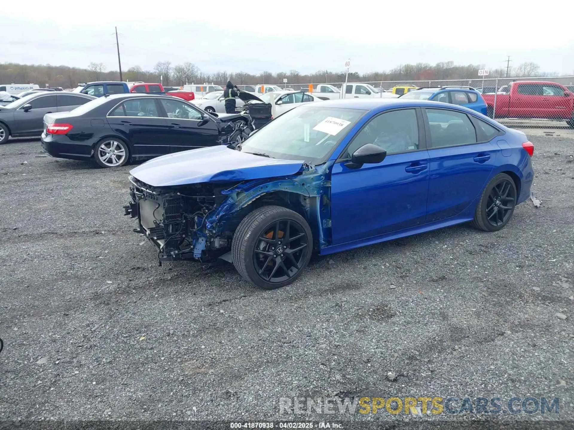 2 Photograph of a damaged car 2HGFE2F50NH503994 HONDA CIVIC 2022