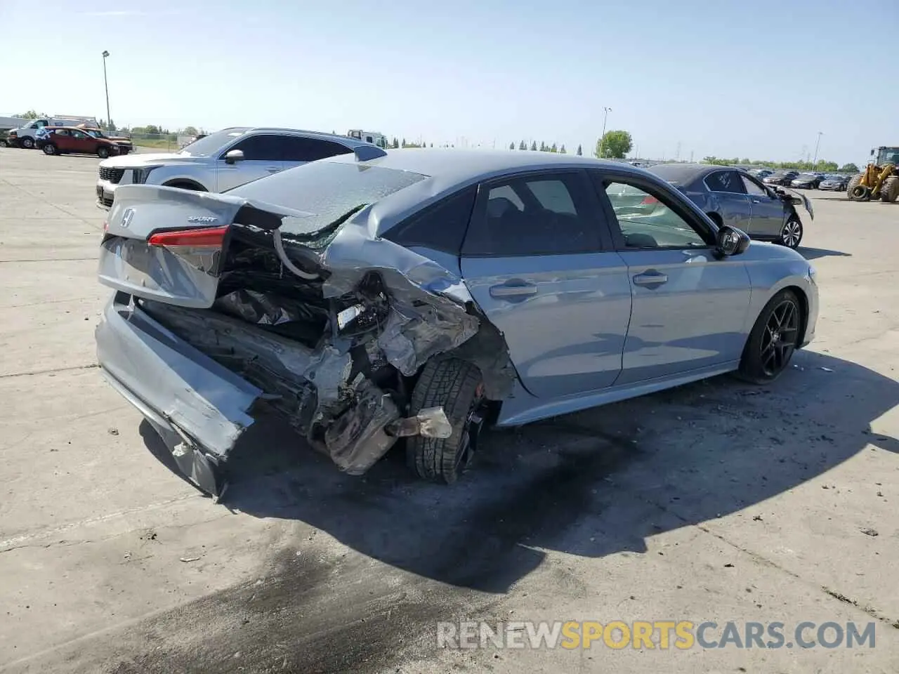 3 Photograph of a damaged car 2HGFE2F50NH514171 HONDA CIVIC 2022