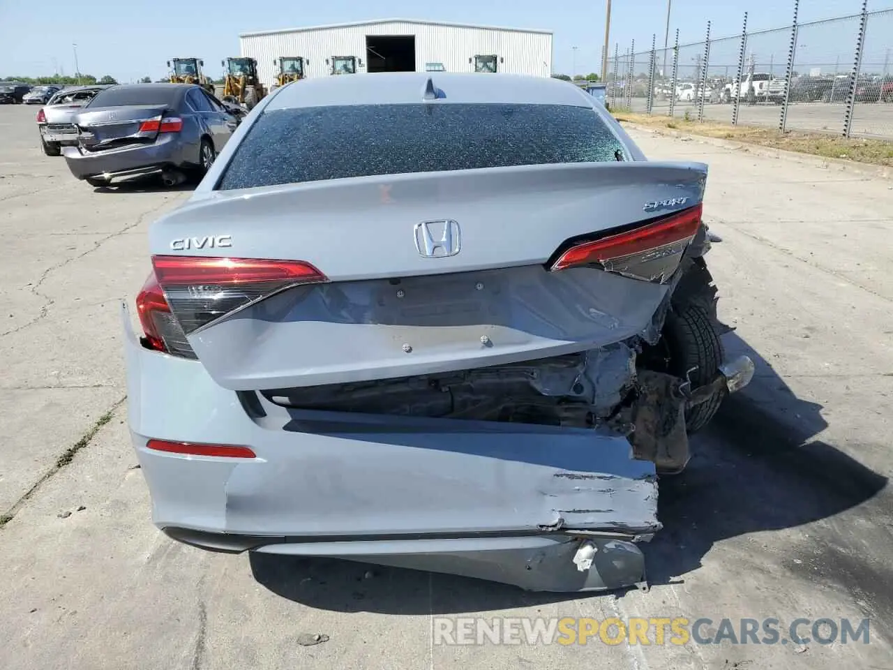 6 Photograph of a damaged car 2HGFE2F50NH514171 HONDA CIVIC 2022