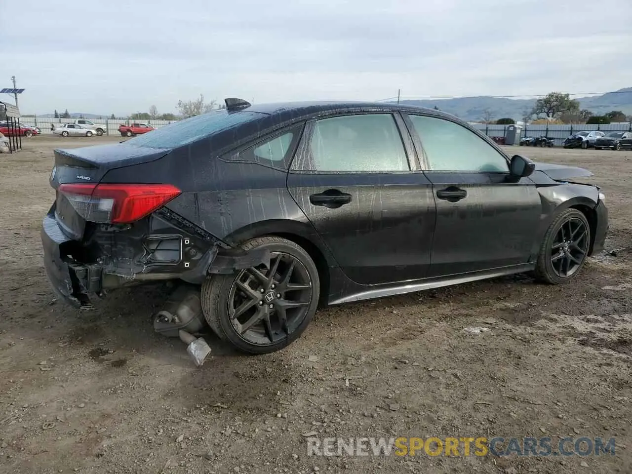 3 Photograph of a damaged car 2HGFE2F50NH515806 HONDA CIVIC 2022
