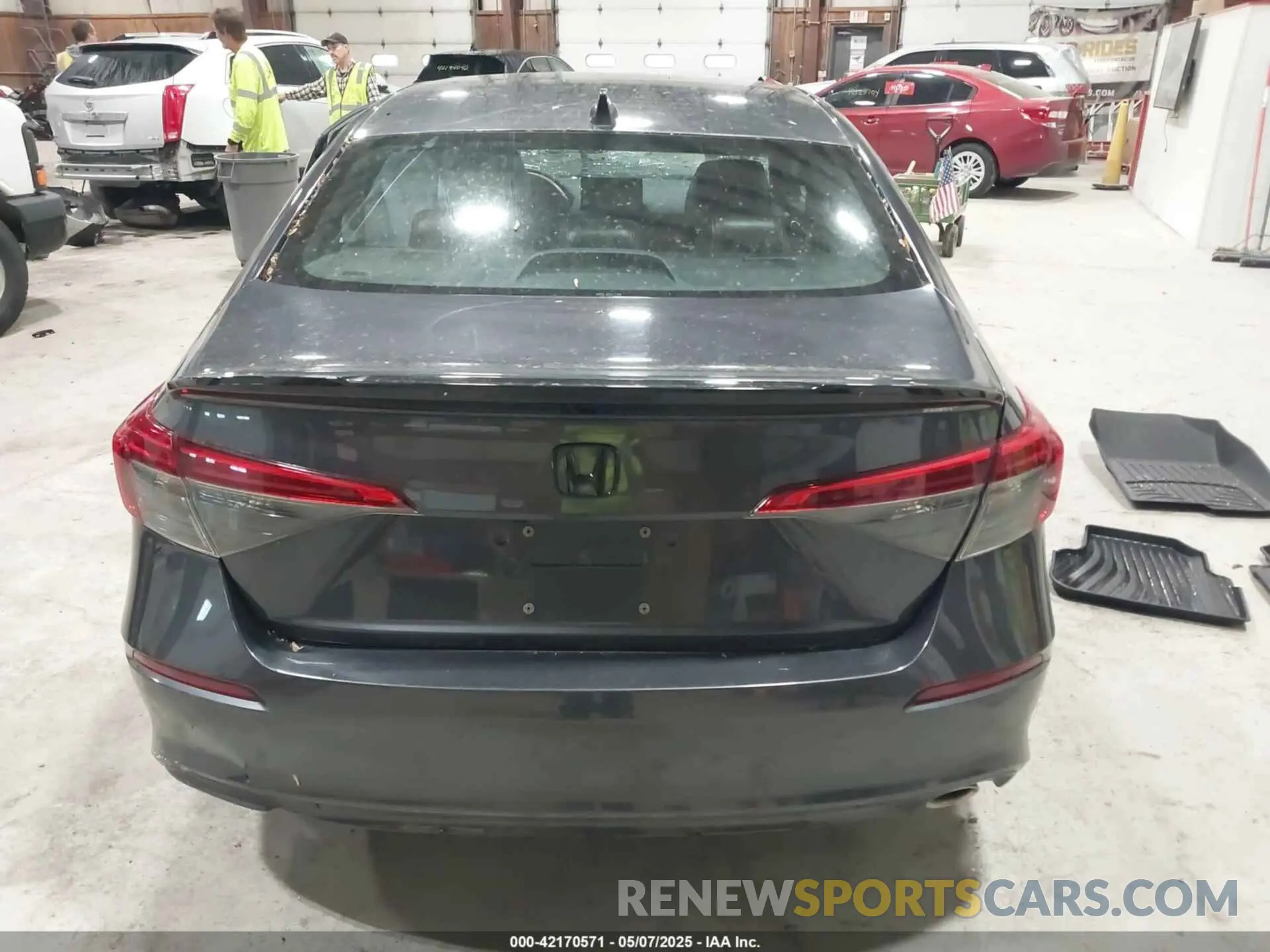 16 Photograph of a damaged car 2HGFE2F50NH517474 HONDA CIVIC 2022