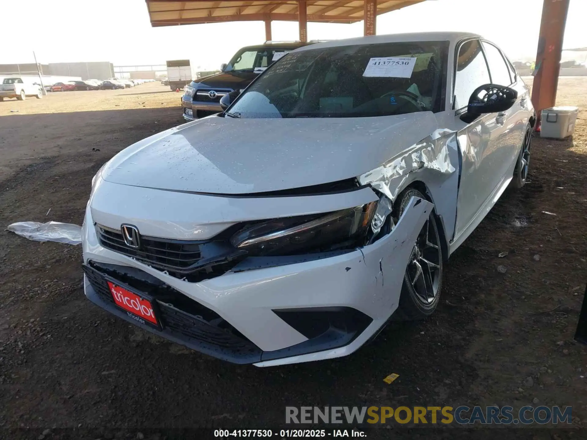 2 Photograph of a damaged car 2HGFE2F50NH525428 HONDA CIVIC 2022