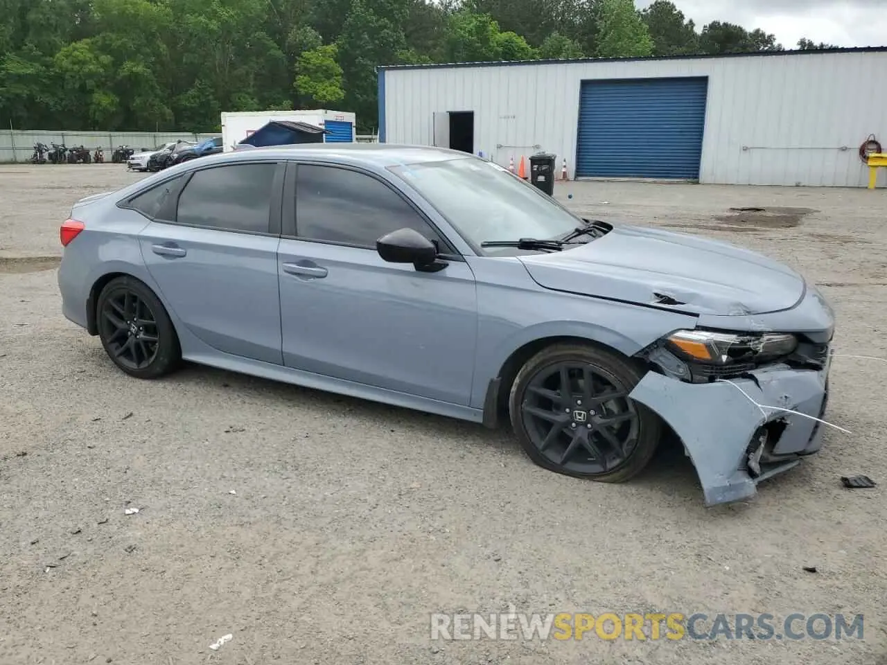 4 Photograph of a damaged car 2HGFE2F50NH529642 HONDA CIVIC 2022