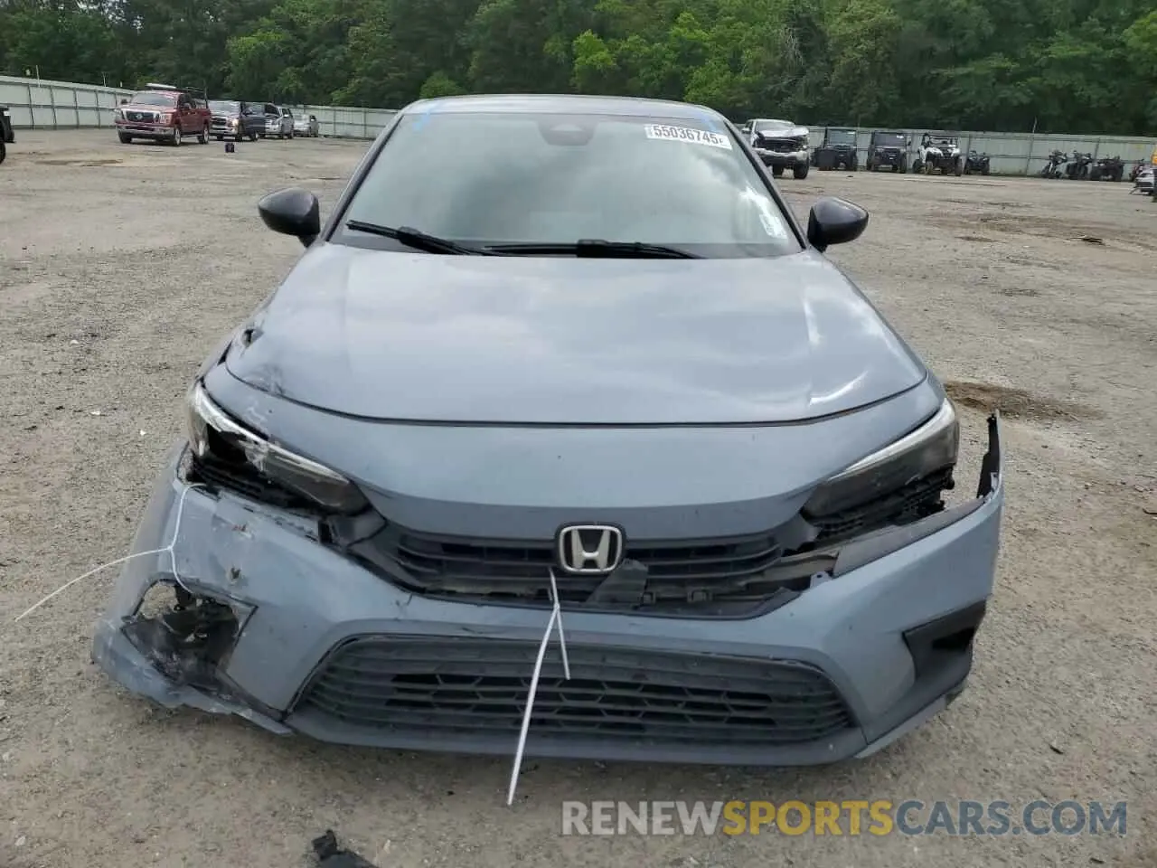 5 Photograph of a damaged car 2HGFE2F50NH529642 HONDA CIVIC 2022