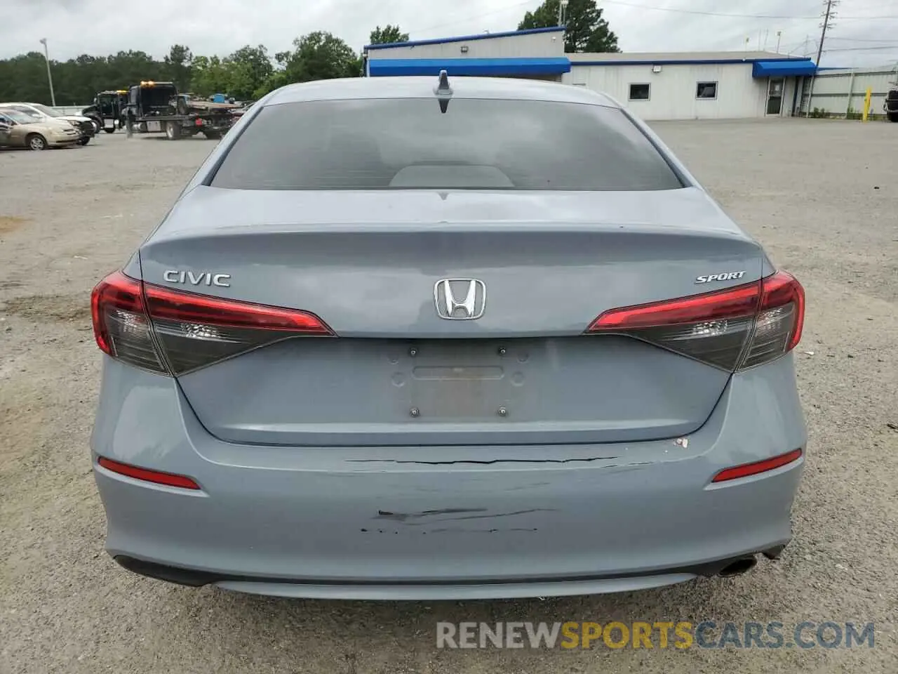 6 Photograph of a damaged car 2HGFE2F50NH529642 HONDA CIVIC 2022
