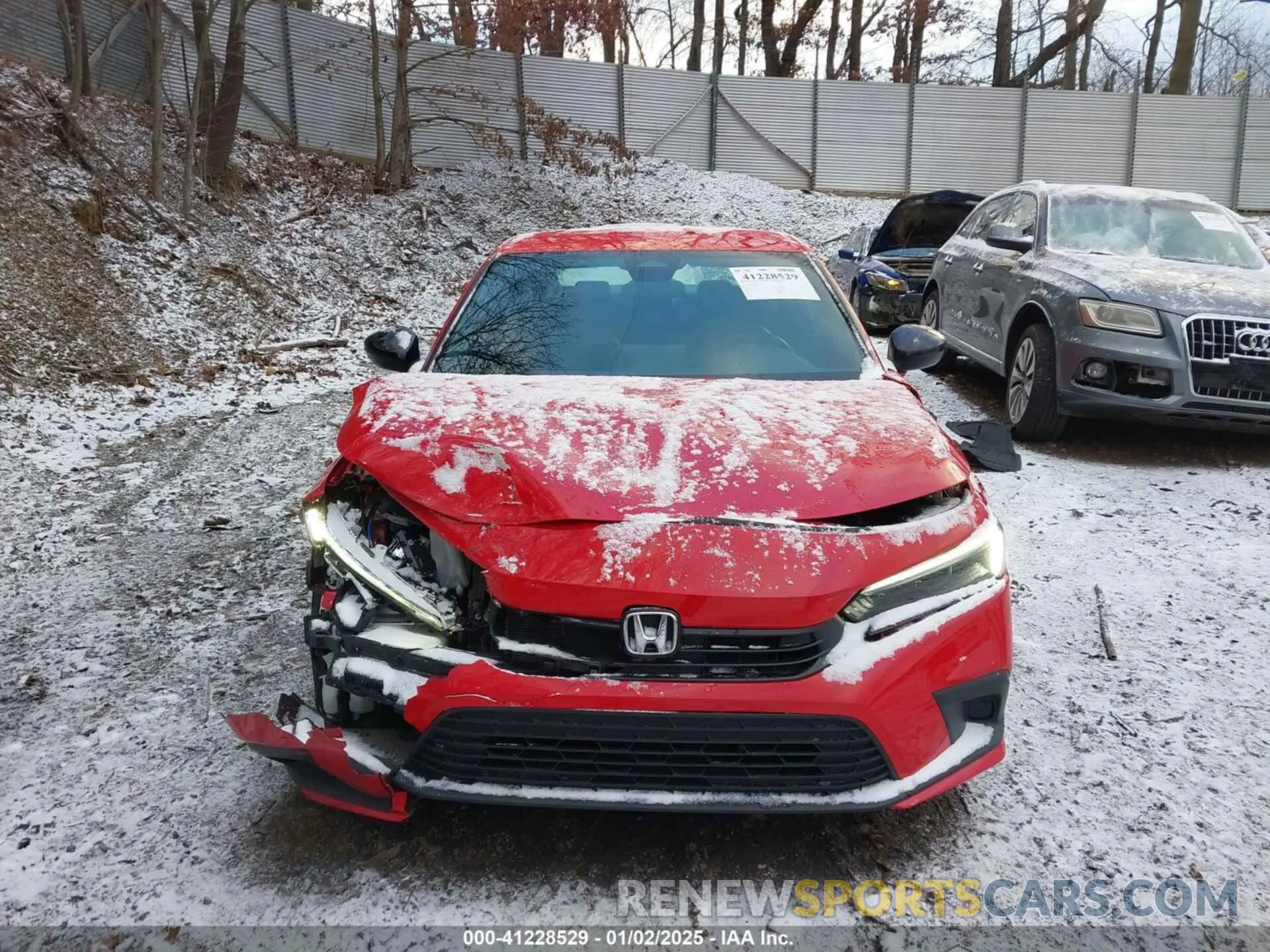 13 Photograph of a damaged car 2HGFE2F50NH531293 HONDA CIVIC 2022