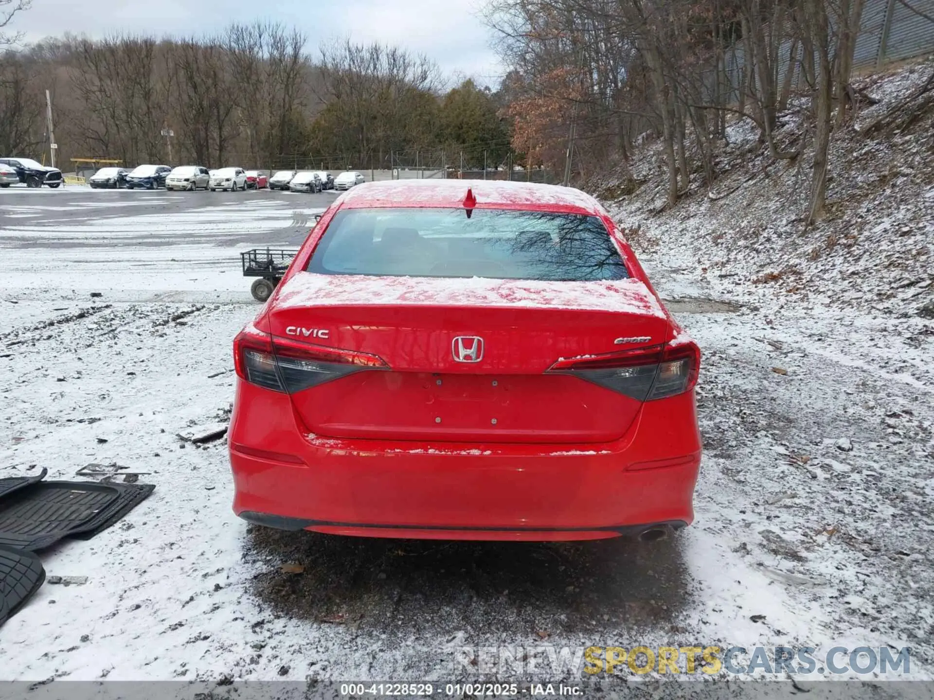 17 Photograph of a damaged car 2HGFE2F50NH531293 HONDA CIVIC 2022