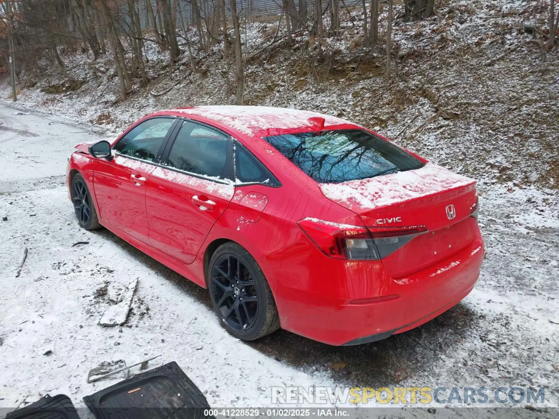 3 Photograph of a damaged car 2HGFE2F50NH531293 HONDA CIVIC 2022