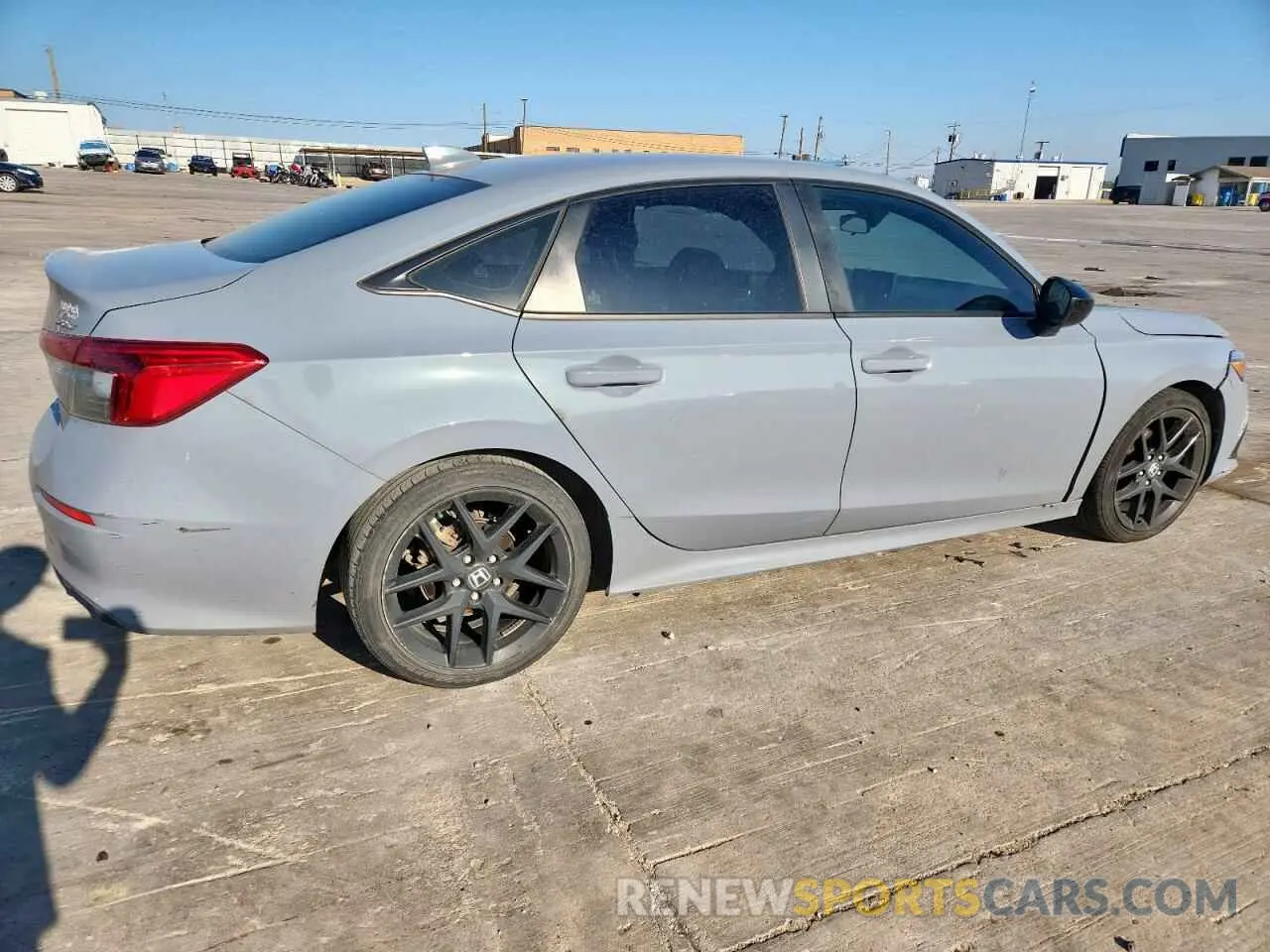 3 Photograph of a damaged car 2HGFE2F50NH535120 HONDA CIVIC 2022
