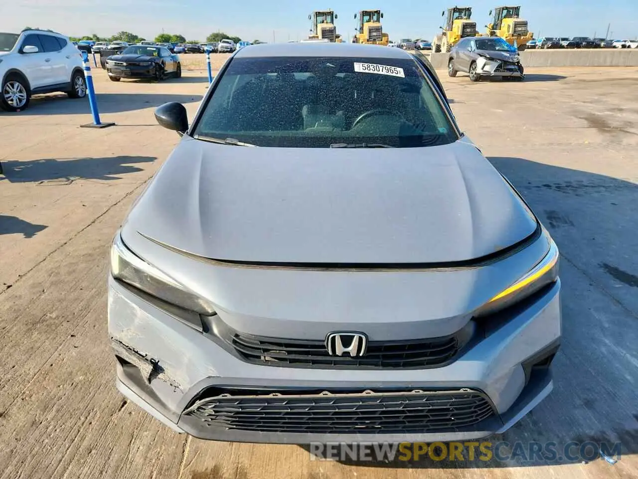 5 Photograph of a damaged car 2HGFE2F50NH535120 HONDA CIVIC 2022