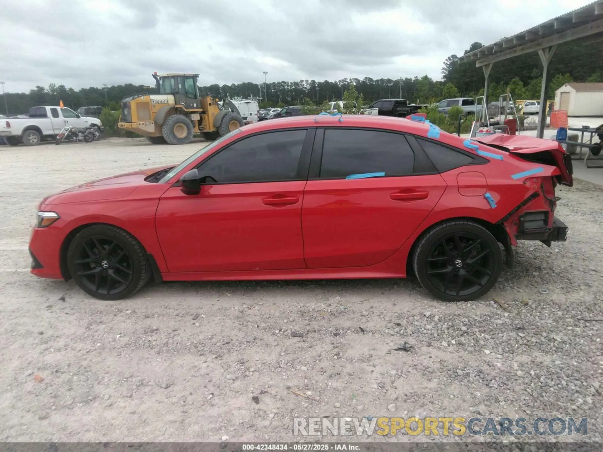 15 Photograph of a damaged car 2HGFE2F50NH538311 HONDA CIVIC 2022