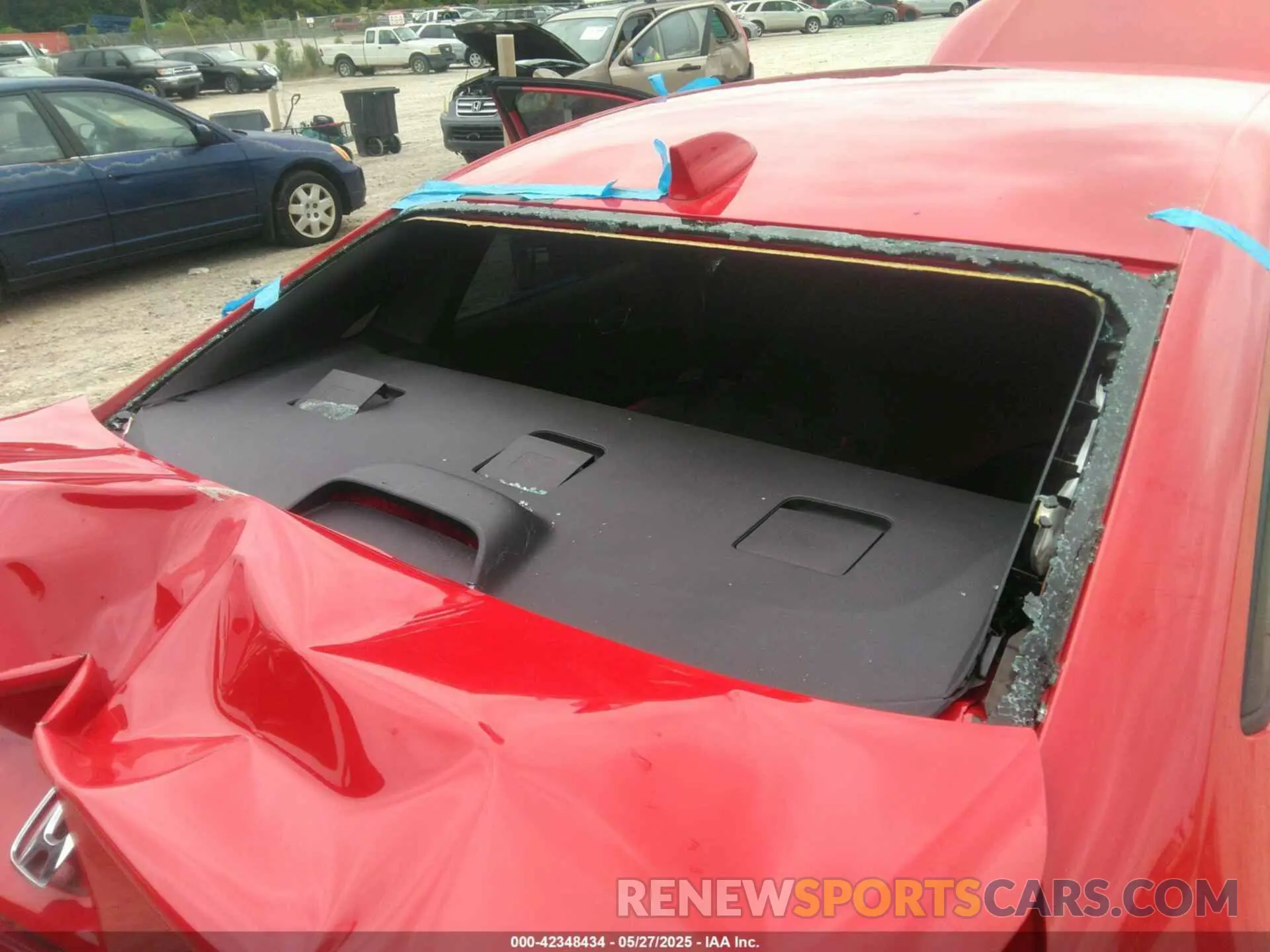 19 Photograph of a damaged car 2HGFE2F50NH538311 HONDA CIVIC 2022