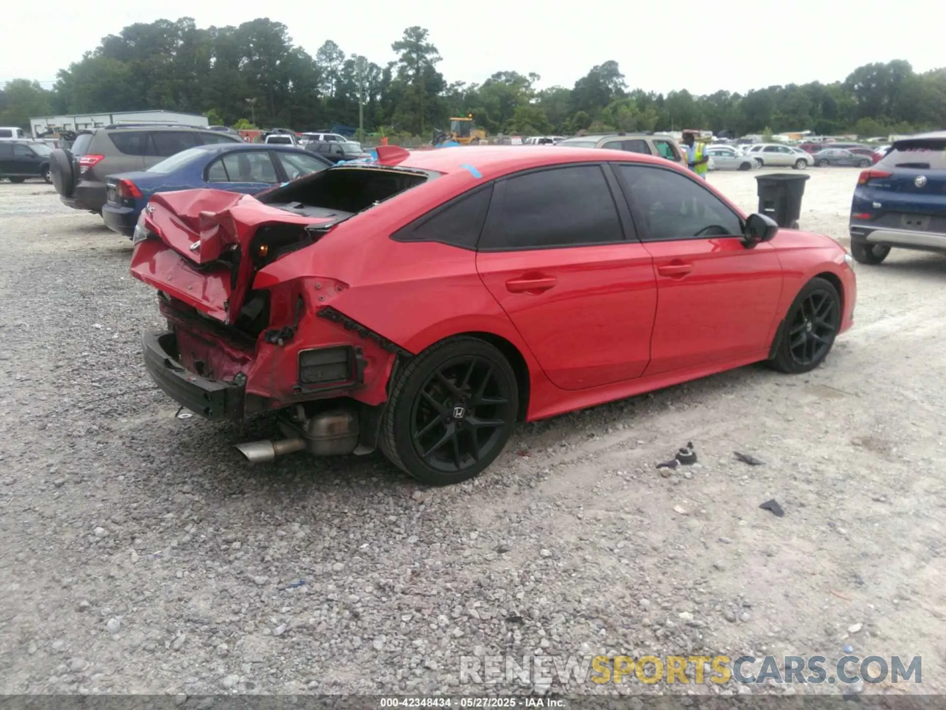 4 Photograph of a damaged car 2HGFE2F50NH538311 HONDA CIVIC 2022