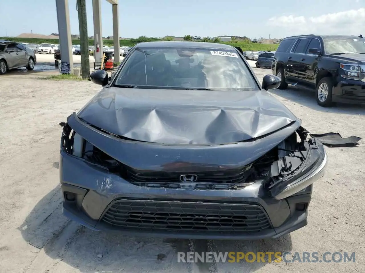 5 Photograph of a damaged car 2HGFE2F50NH539250 HONDA CIVIC 2022