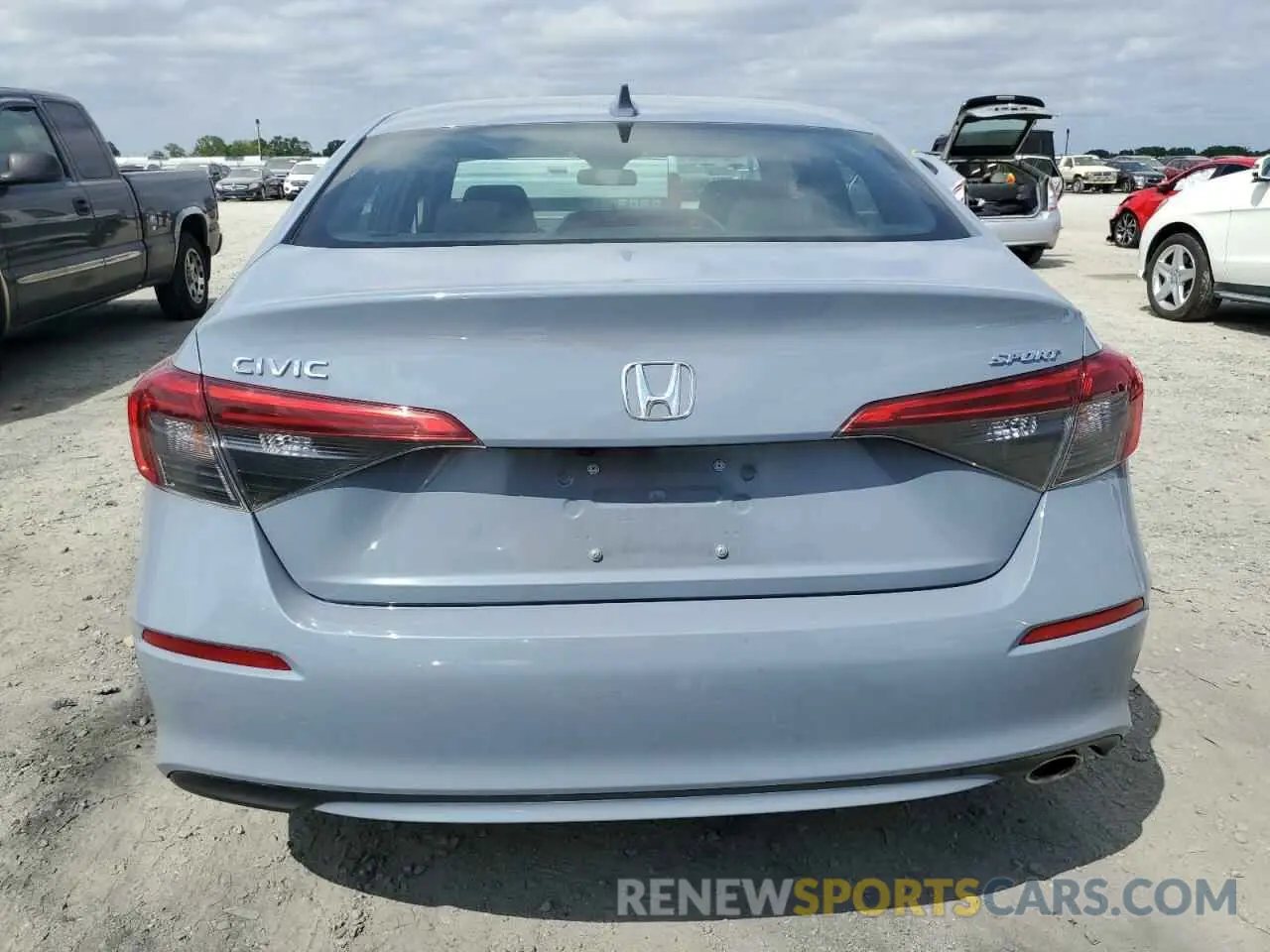 6 Photograph of a damaged car 2HGFE2F50NH541922 HONDA CIVIC 2022