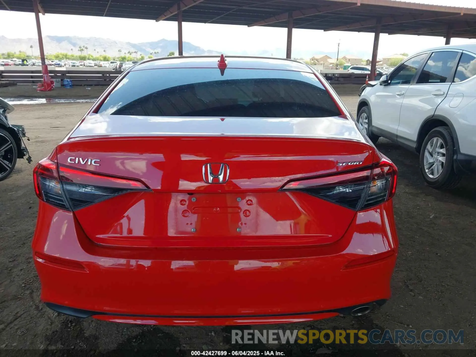17 Photograph of a damaged car 2HGFE2F50NH542570 HONDA CIVIC 2022