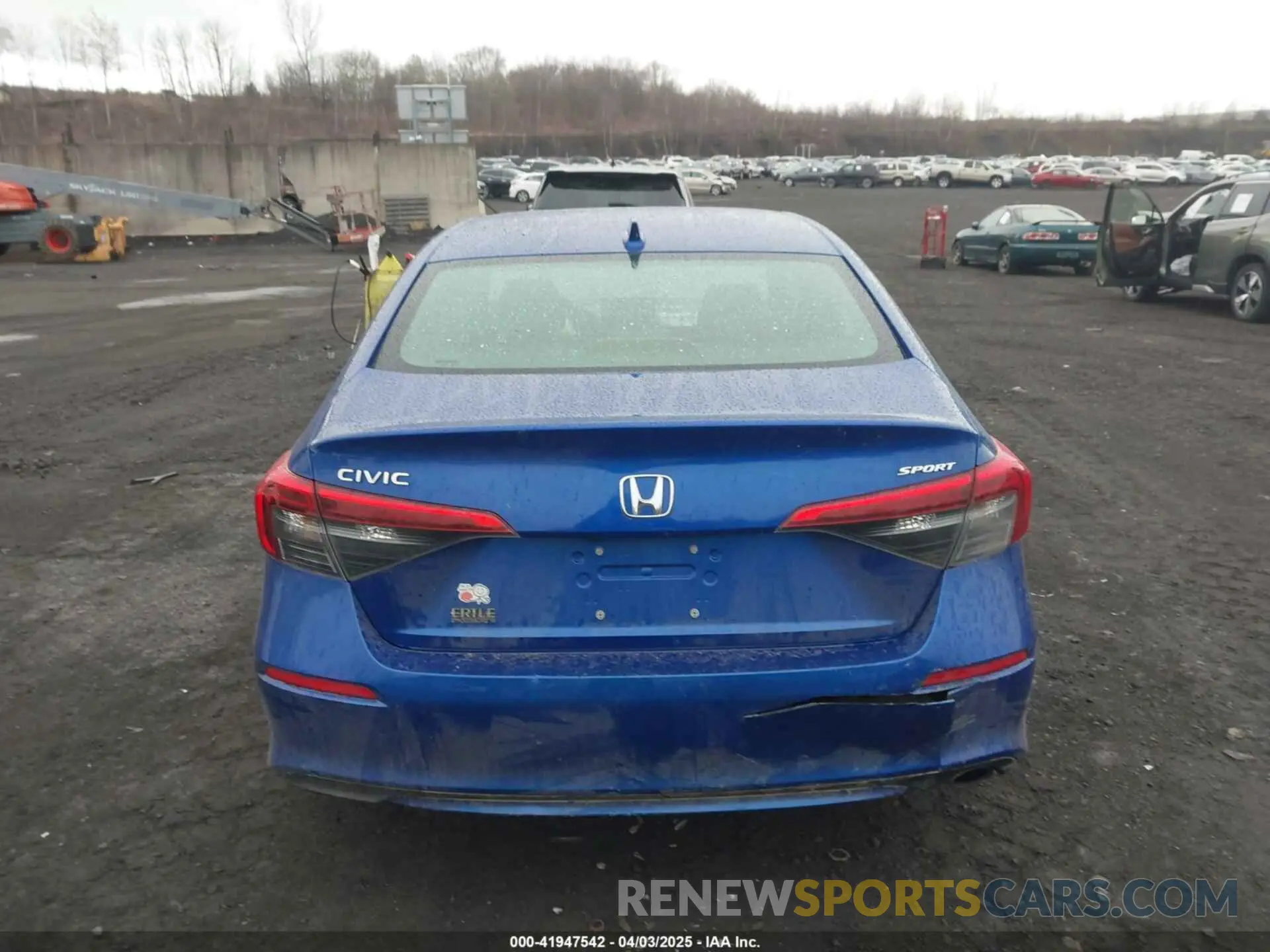 16 Photograph of a damaged car 2HGFE2F50NH542634 HONDA CIVIC 2022