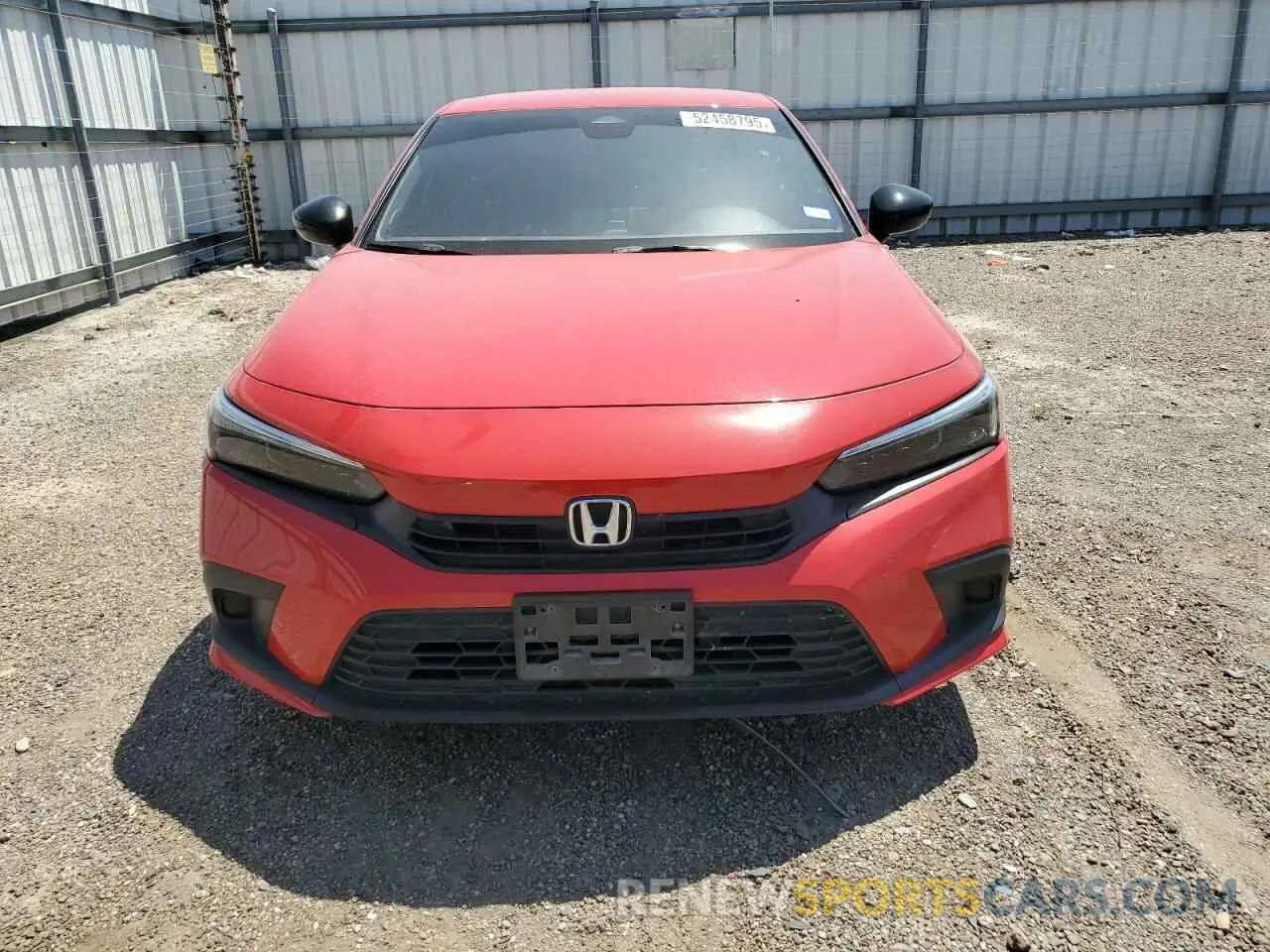 5 Photograph of a damaged car 2HGFE2F50NH543105 HONDA CIVIC 2022