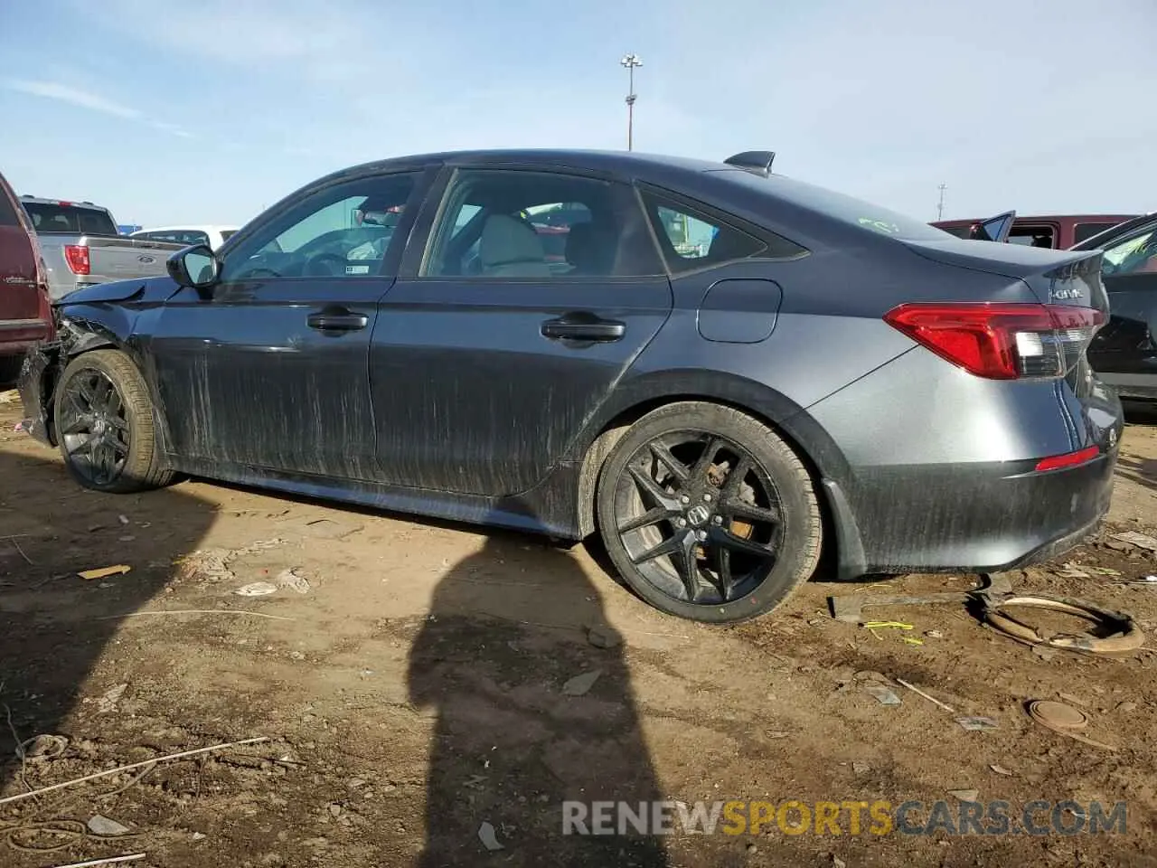 2 Photograph of a damaged car 2HGFE2F50NH543220 HONDA CIVIC 2022