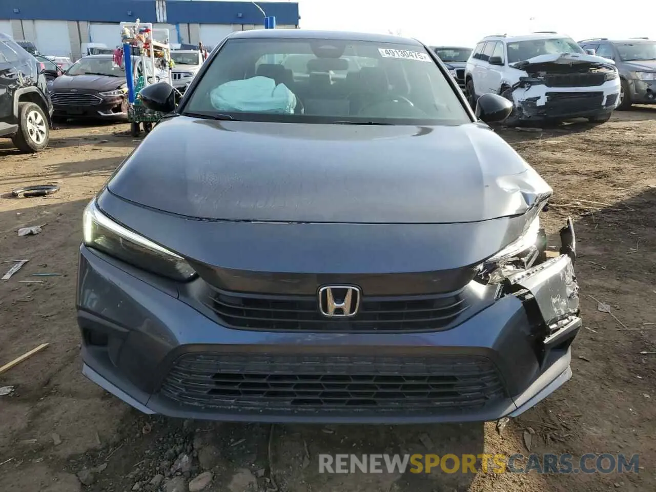 5 Photograph of a damaged car 2HGFE2F50NH543220 HONDA CIVIC 2022