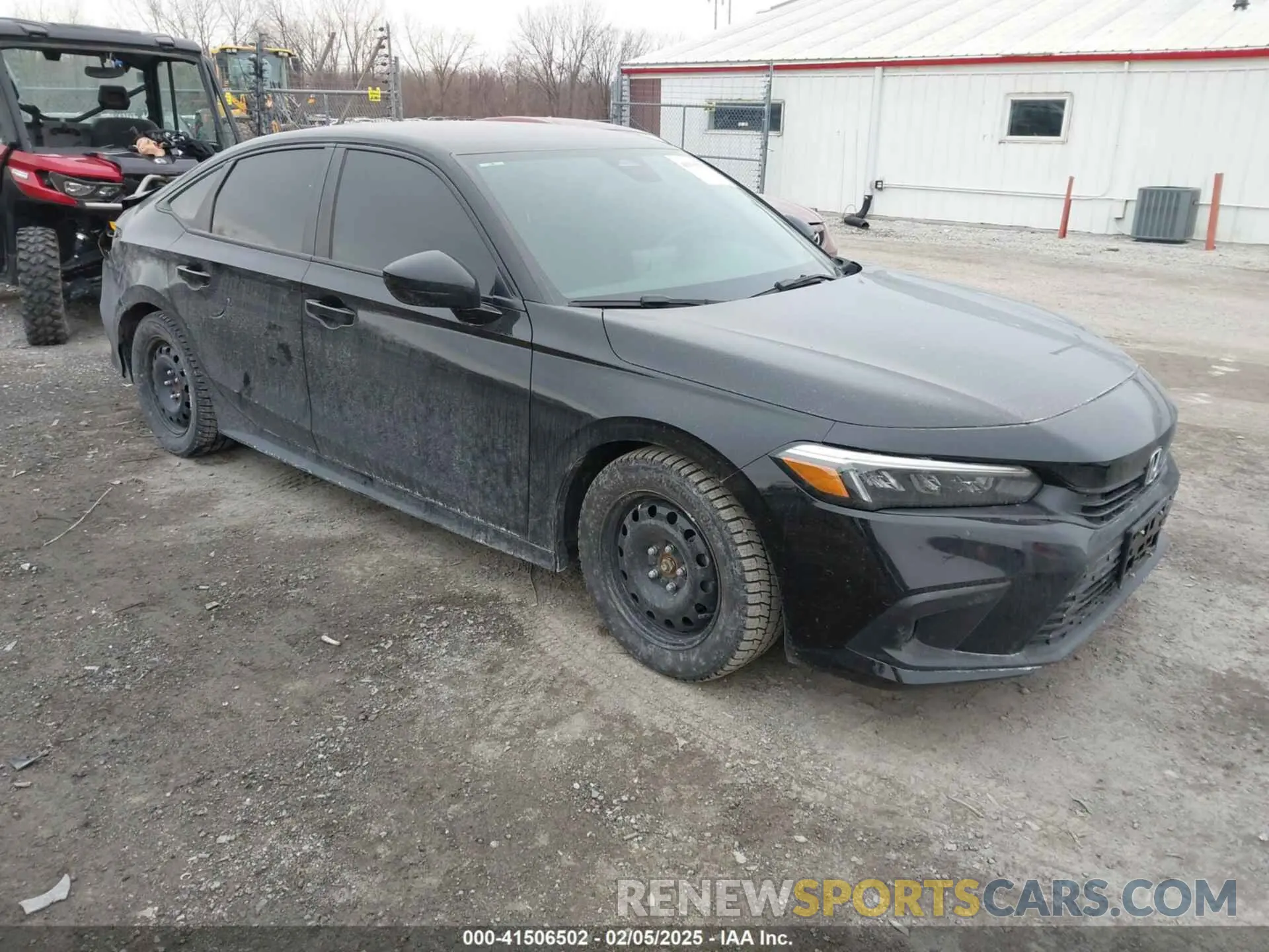 1 Photograph of a damaged car 2HGFE2F50NH545050 HONDA CIVIC 2022