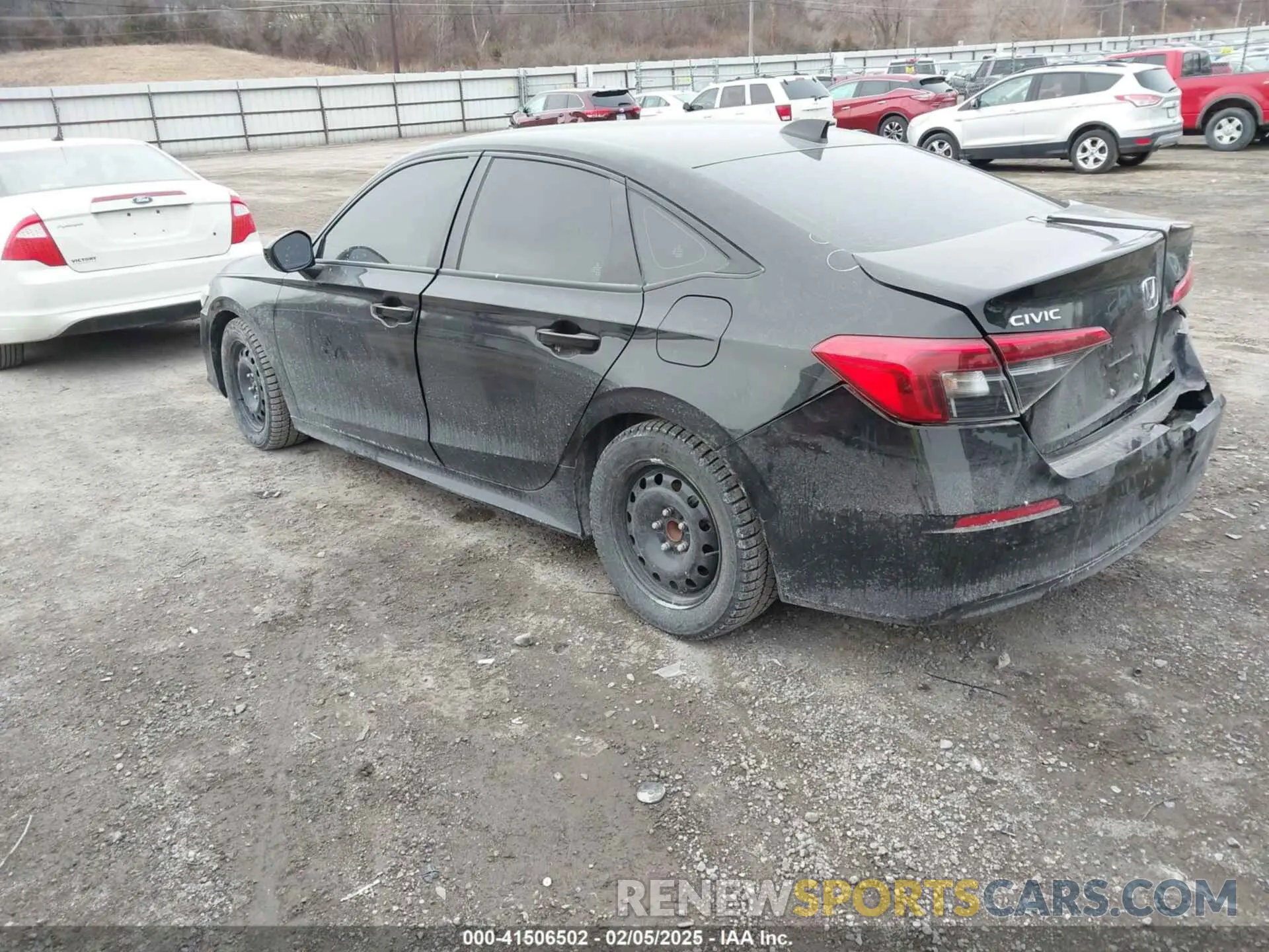 3 Photograph of a damaged car 2HGFE2F50NH545050 HONDA CIVIC 2022