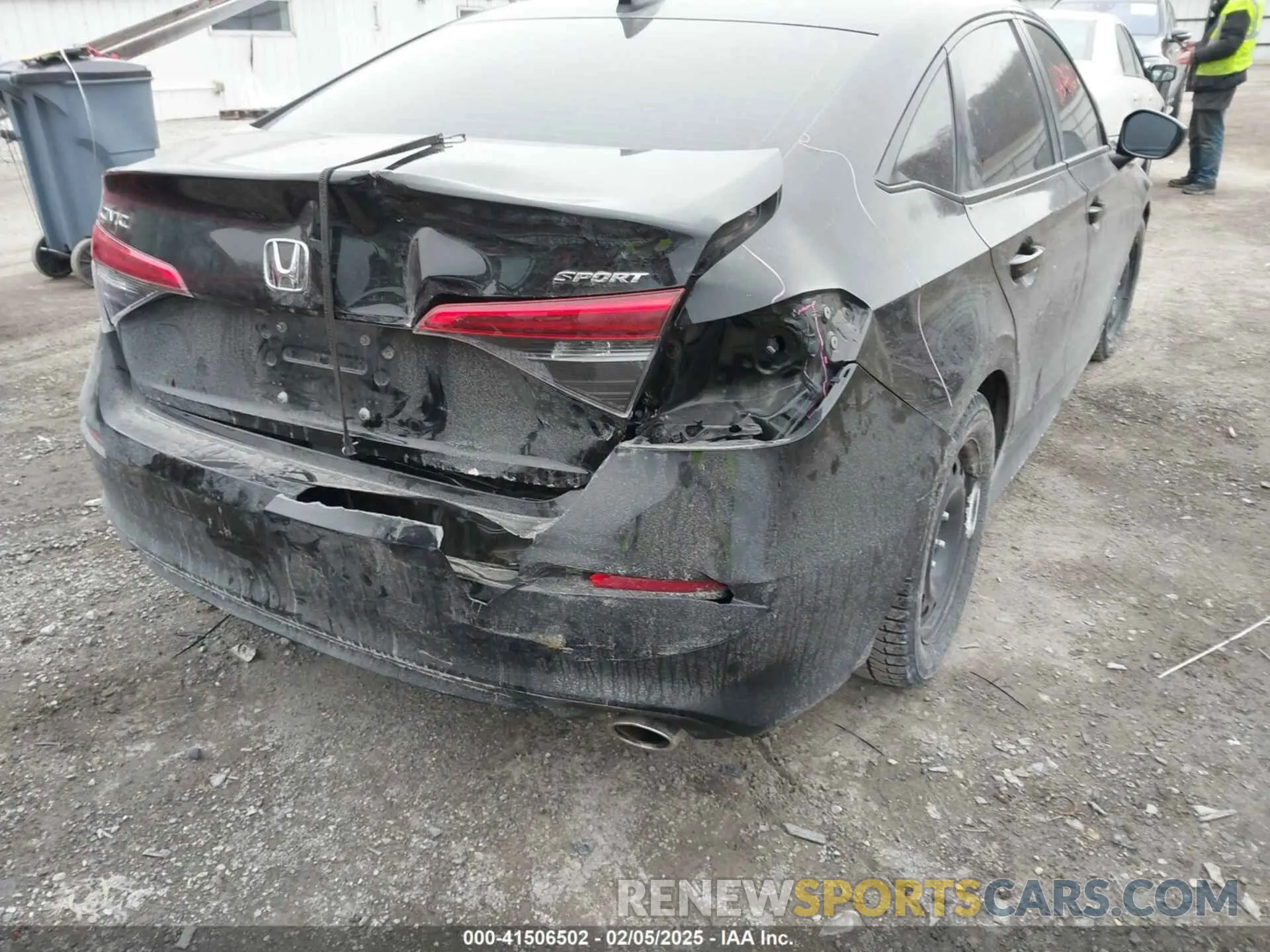 6 Photograph of a damaged car 2HGFE2F50NH545050 HONDA CIVIC 2022