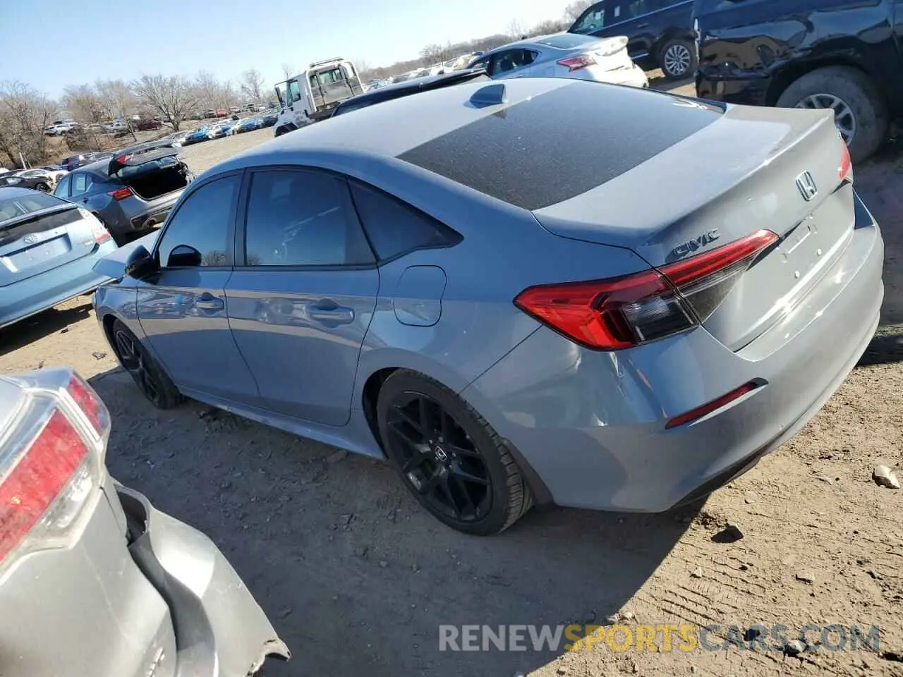 2 Photograph of a damaged car 2HGFE2F50NH553150 HONDA CIVIC 2022