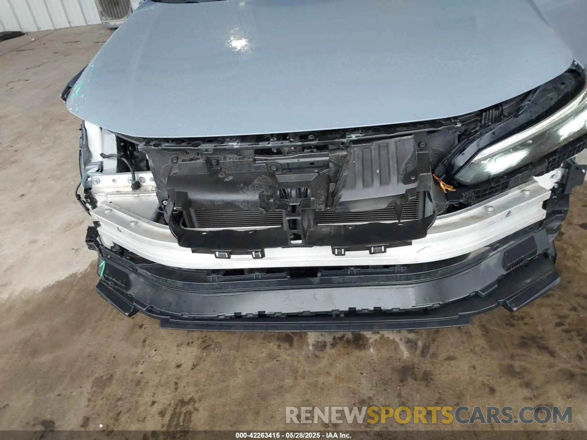 6 Photograph of a damaged car 2HGFE2F50NH557652 HONDA CIVIC 2022