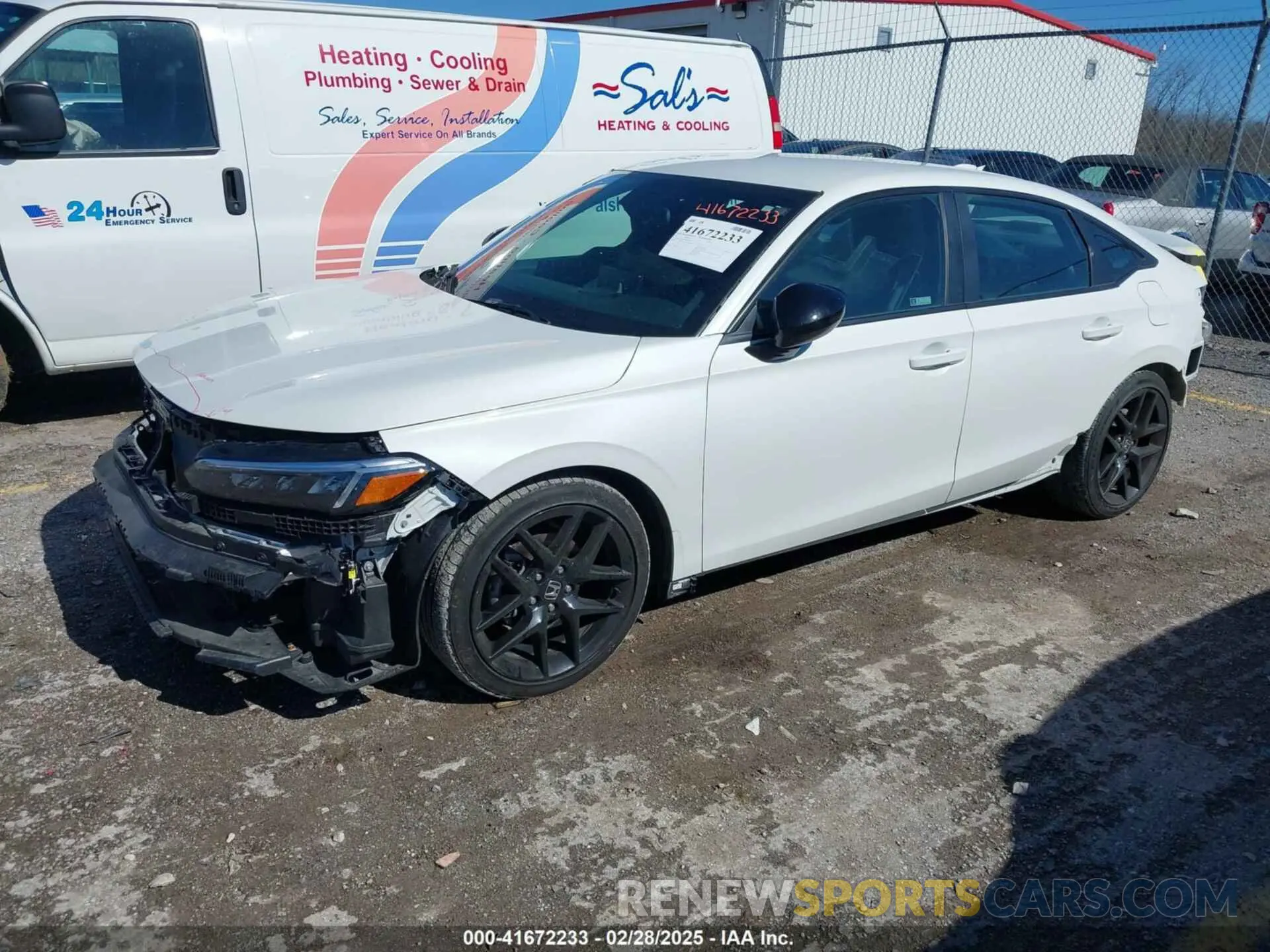2 Photograph of a damaged car 2HGFE2F50NH568280 HONDA CIVIC 2022