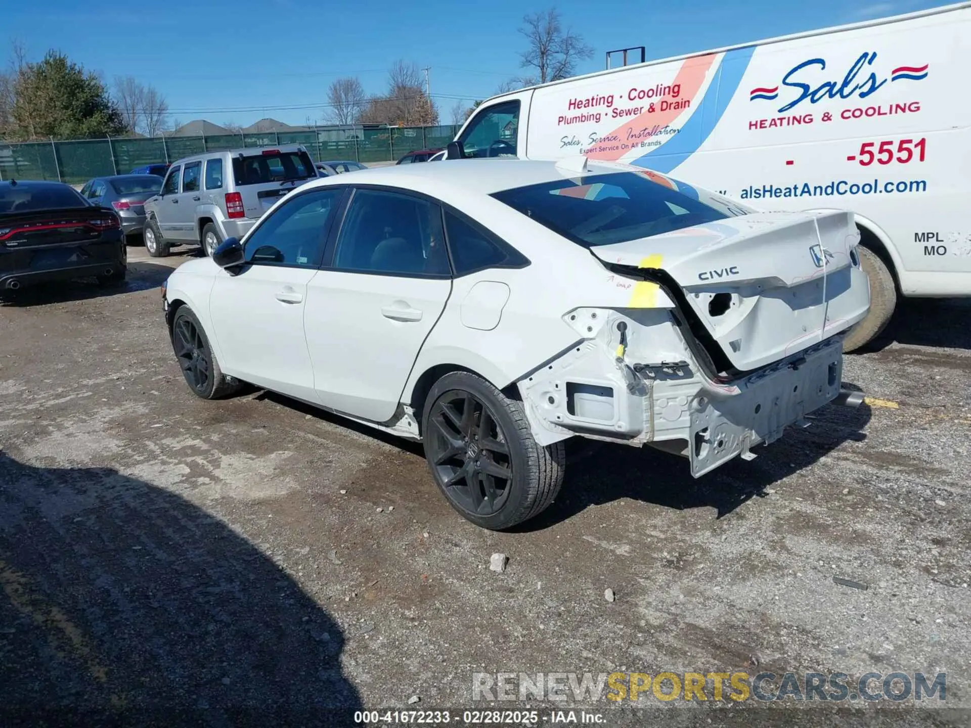 3 Photograph of a damaged car 2HGFE2F50NH568280 HONDA CIVIC 2022