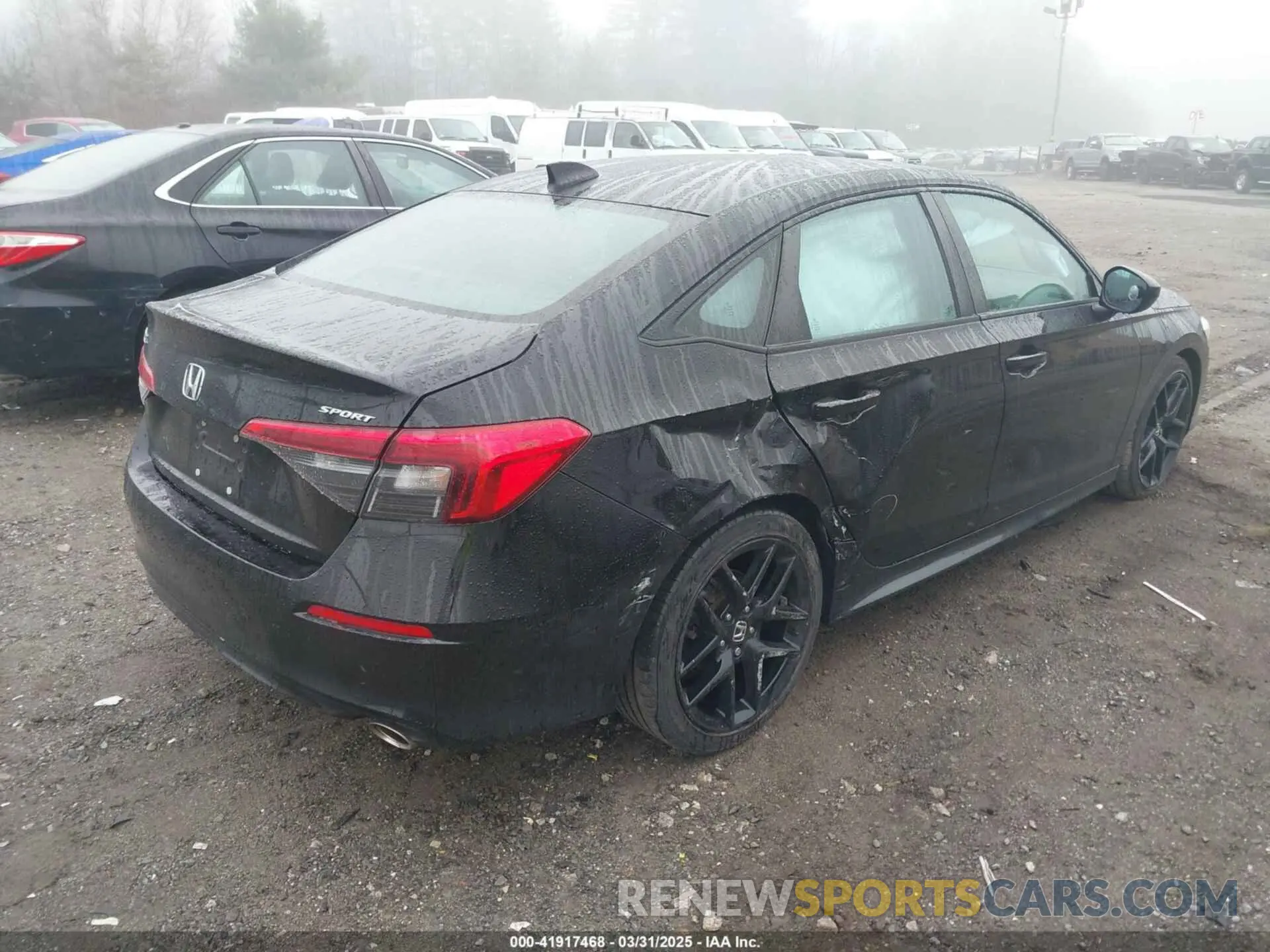 4 Photograph of a damaged car 2HGFE2F50NH573933 HONDA CIVIC 2022