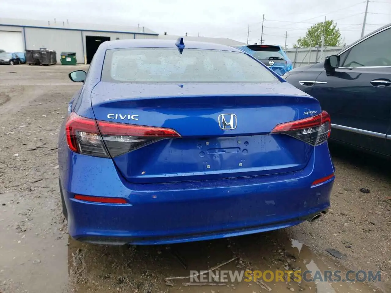 6 Photograph of a damaged car 2HGFE2F50NH577707 HONDA CIVIC 2022