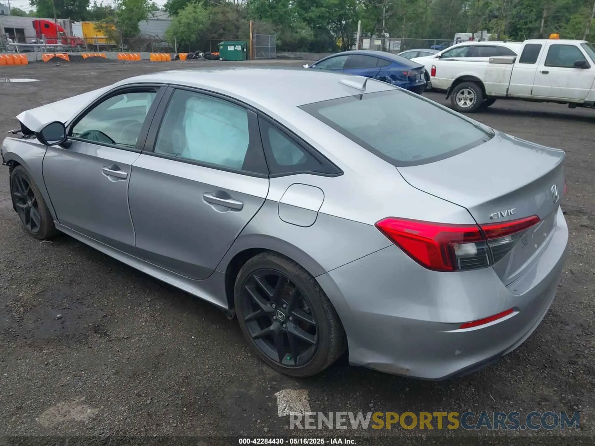 3 Photograph of a damaged car 2HGFE2F50NH578677 HONDA CIVIC 2022