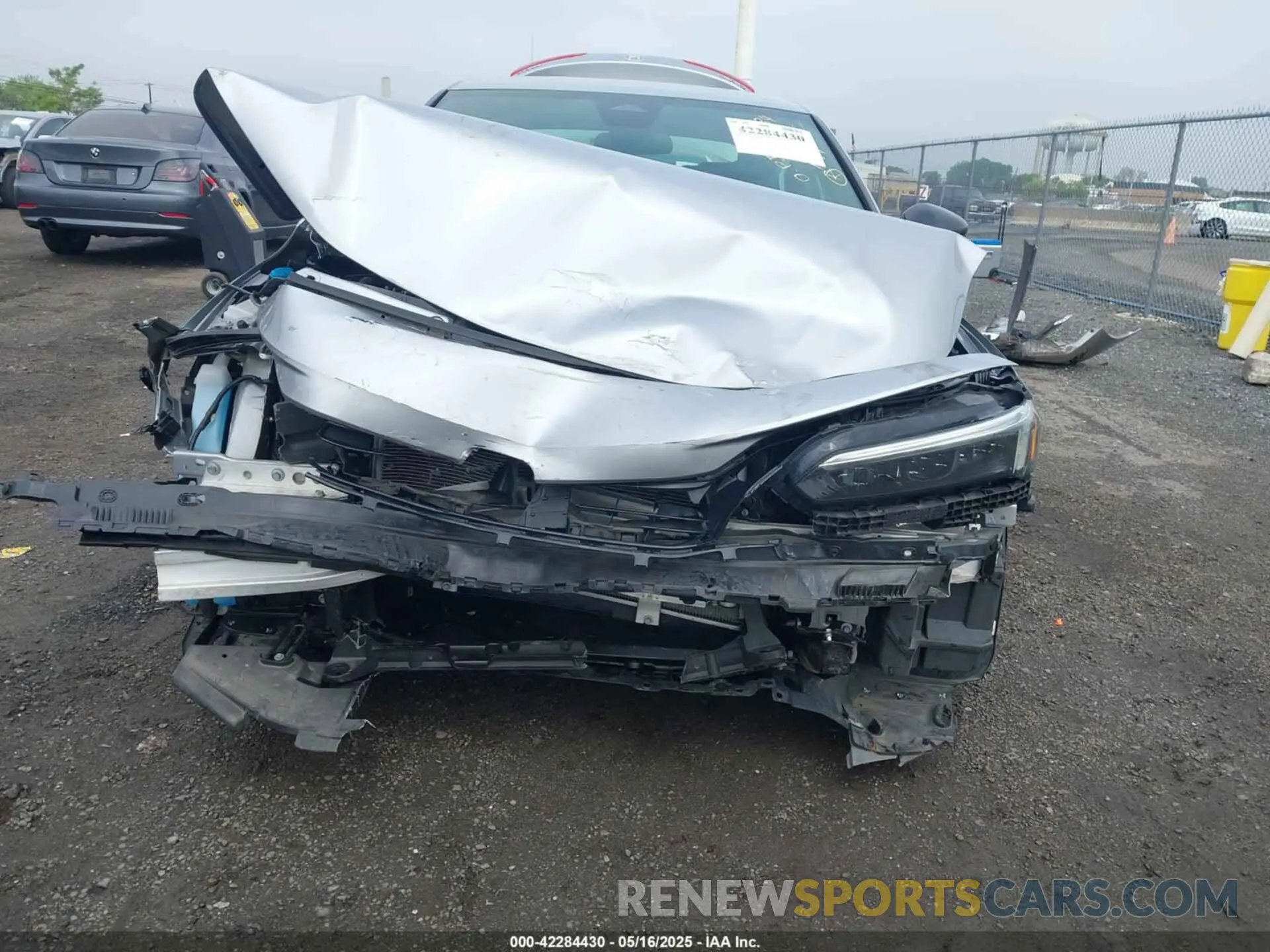 6 Photograph of a damaged car 2HGFE2F50NH578677 HONDA CIVIC 2022