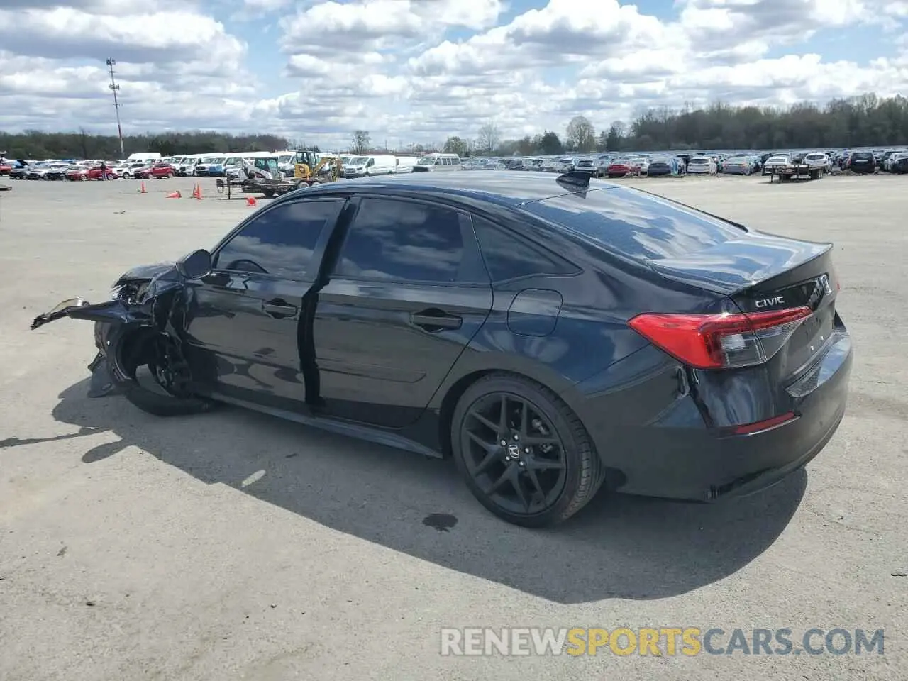 2 Photograph of a damaged car 2HGFE2F50NH585418 HONDA CIVIC 2022