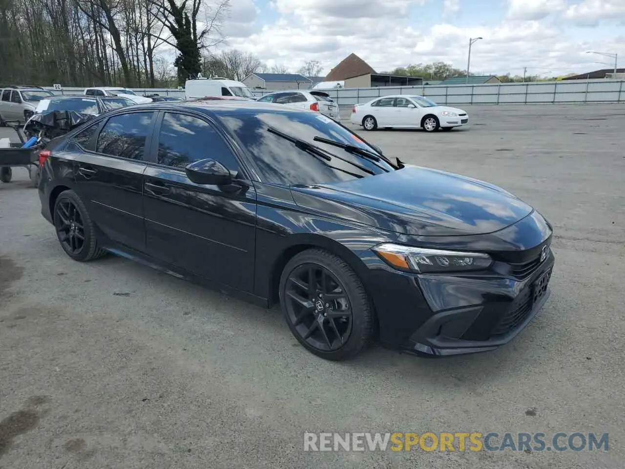 4 Photograph of a damaged car 2HGFE2F50NH585418 HONDA CIVIC 2022