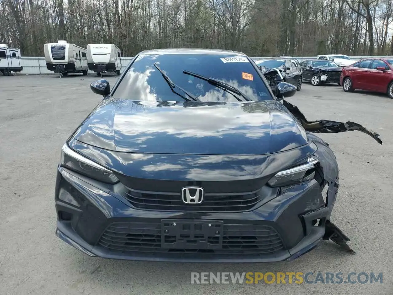 5 Photograph of a damaged car 2HGFE2F50NH585418 HONDA CIVIC 2022
