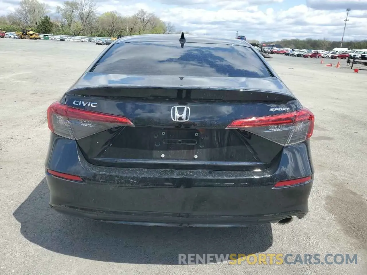 6 Photograph of a damaged car 2HGFE2F50NH585418 HONDA CIVIC 2022