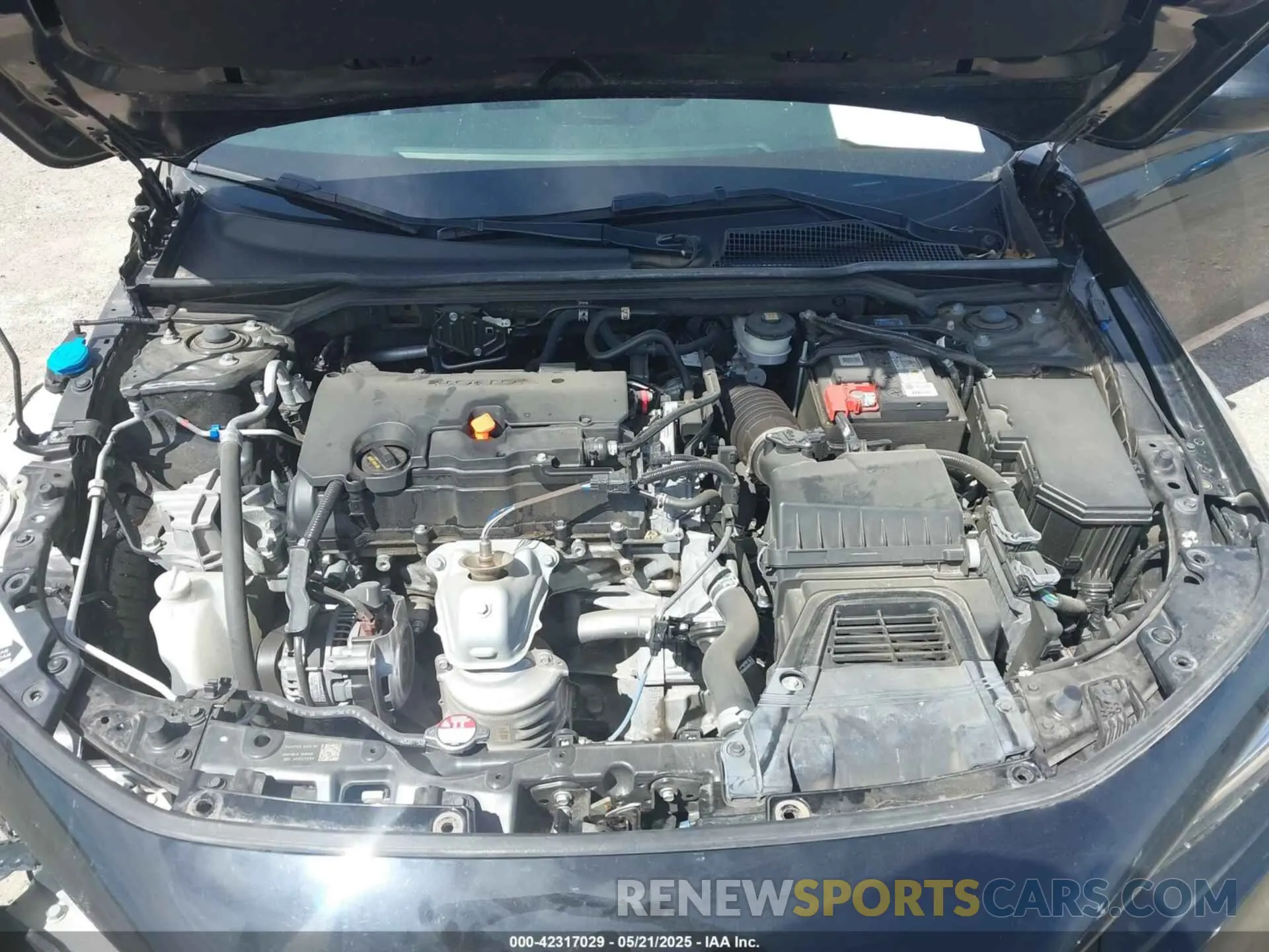 10 Photograph of a damaged car 2HGFE2F50NH587363 HONDA CIVIC 2022