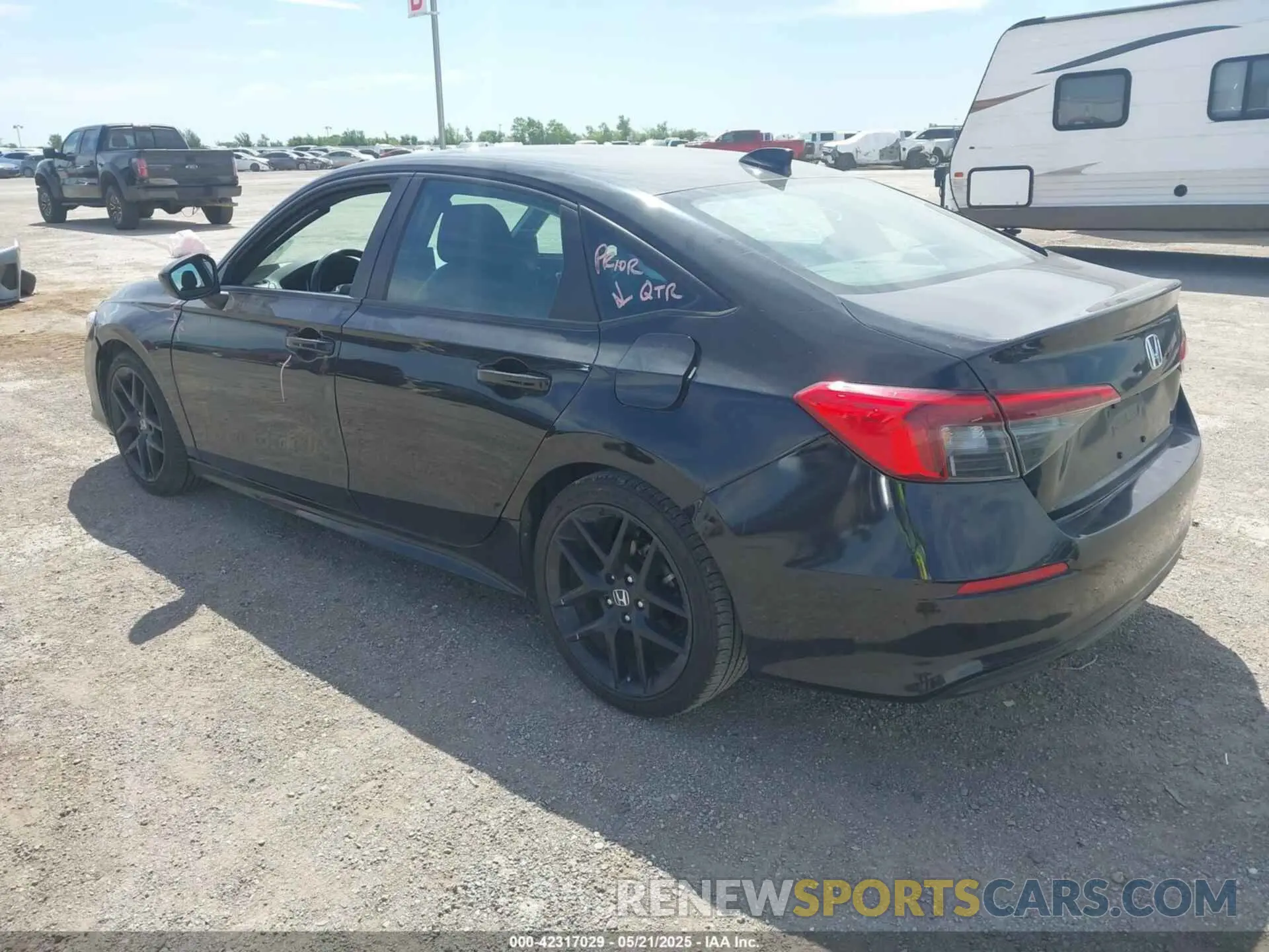 3 Photograph of a damaged car 2HGFE2F50NH587363 HONDA CIVIC 2022