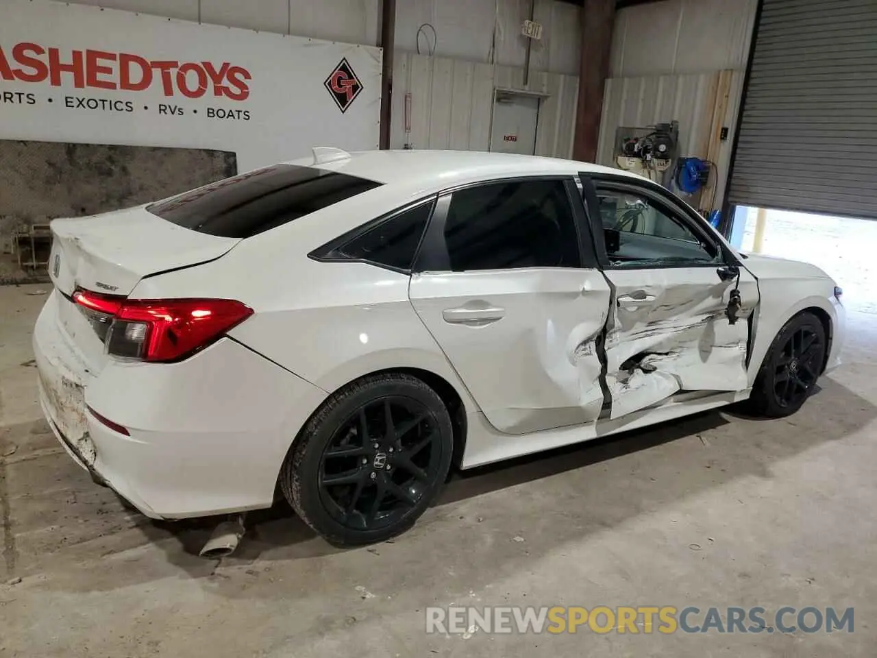3 Photograph of a damaged car 2HGFE2F50NH587833 HONDA CIVIC 2022