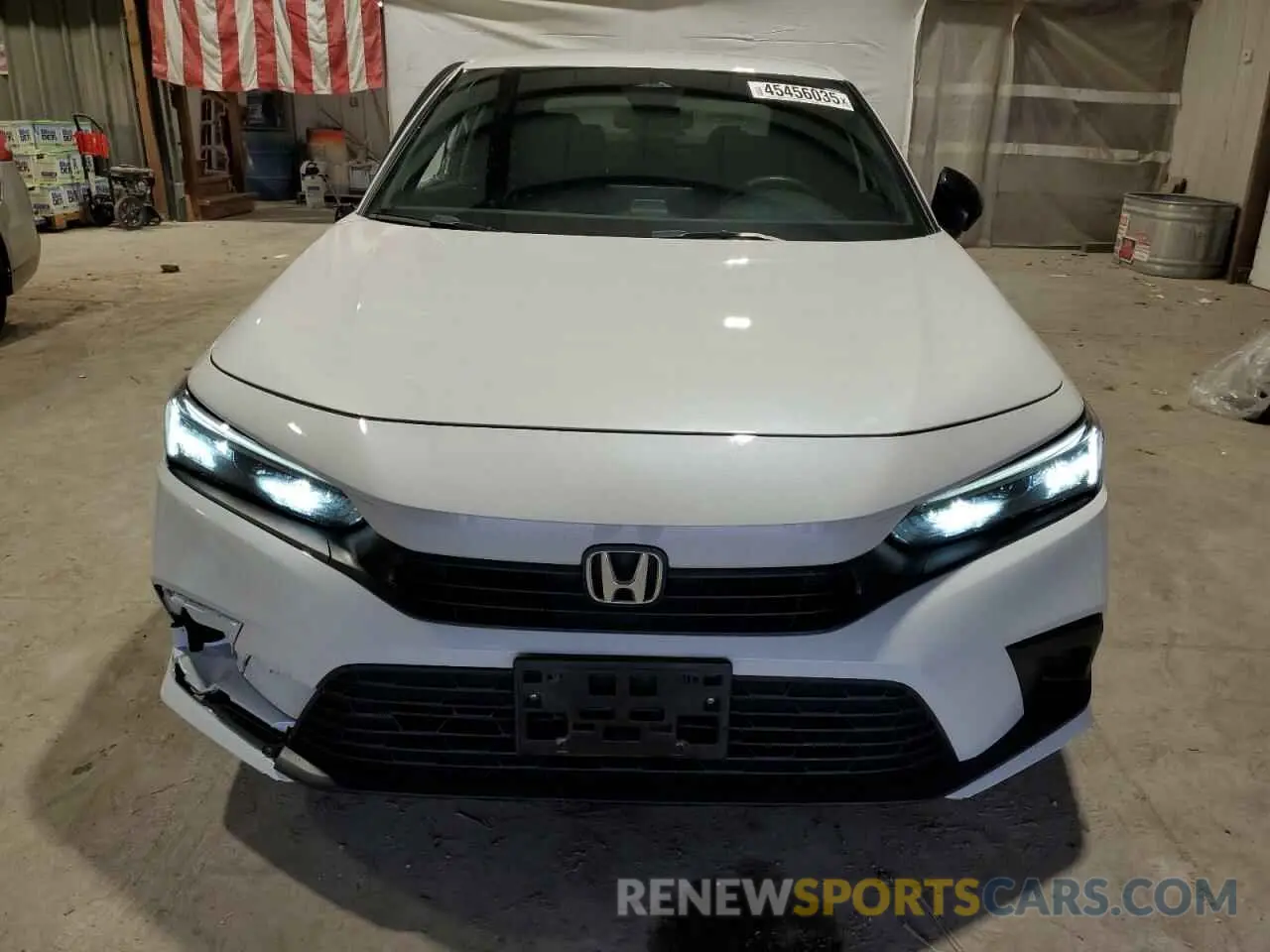 5 Photograph of a damaged car 2HGFE2F50NH587833 HONDA CIVIC 2022