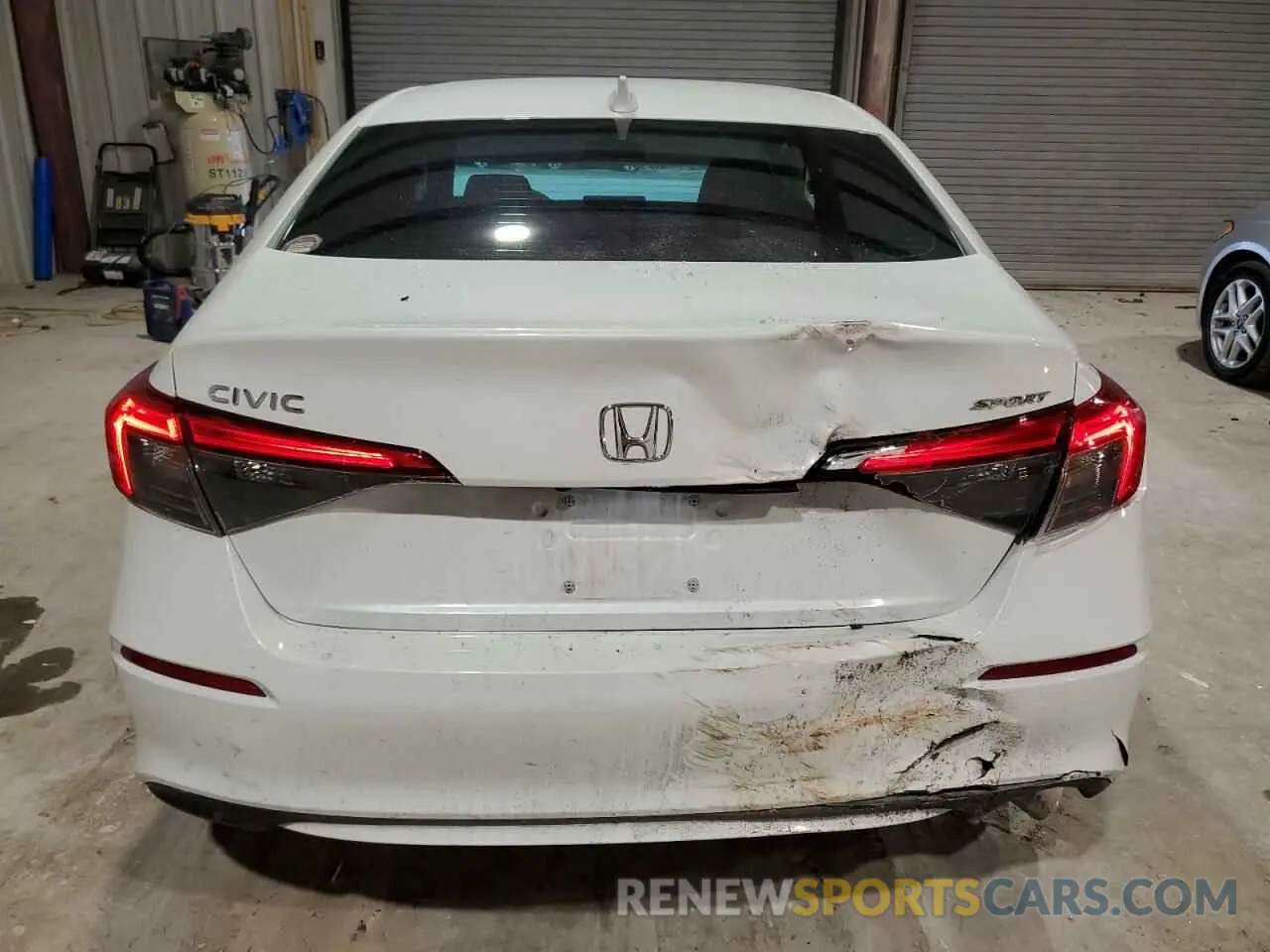 6 Photograph of a damaged car 2HGFE2F50NH587833 HONDA CIVIC 2022