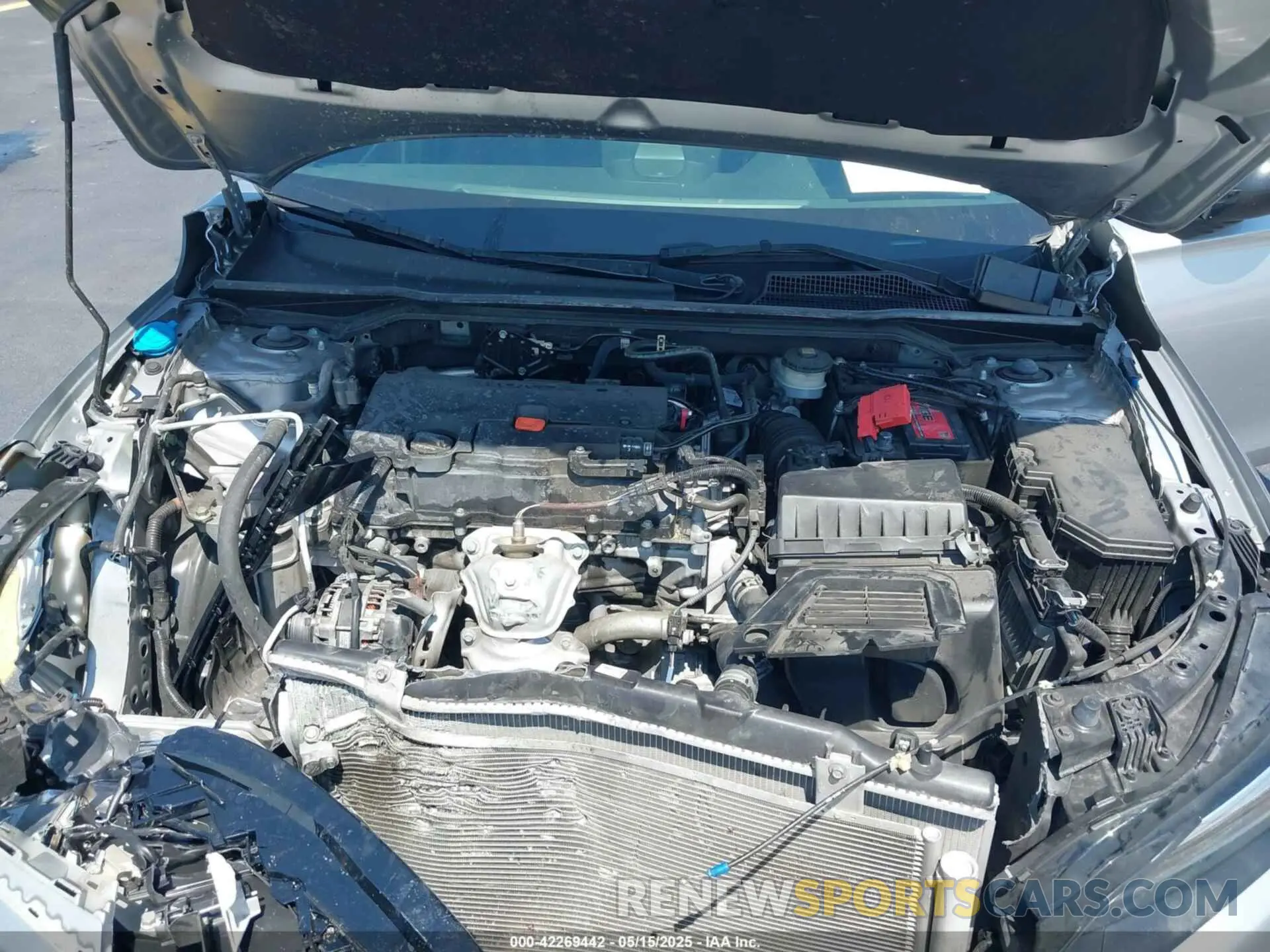 10 Photograph of a damaged car 2HGFE2F50NH597620 HONDA CIVIC 2022