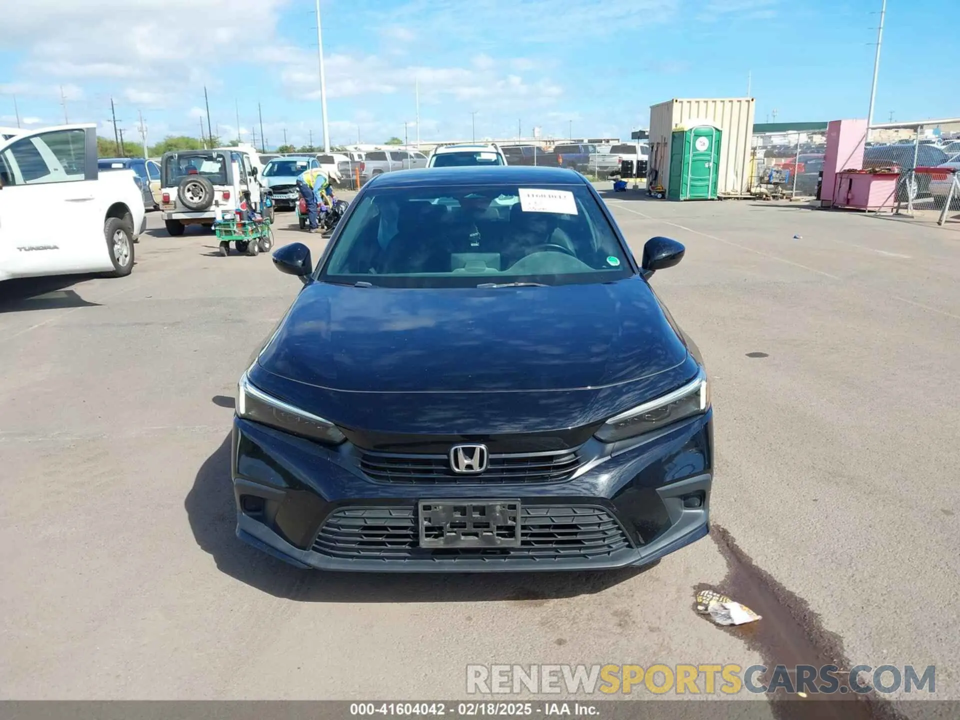 12 Photograph of a damaged car 2HGFE2F50NH599027 HONDA CIVIC 2022